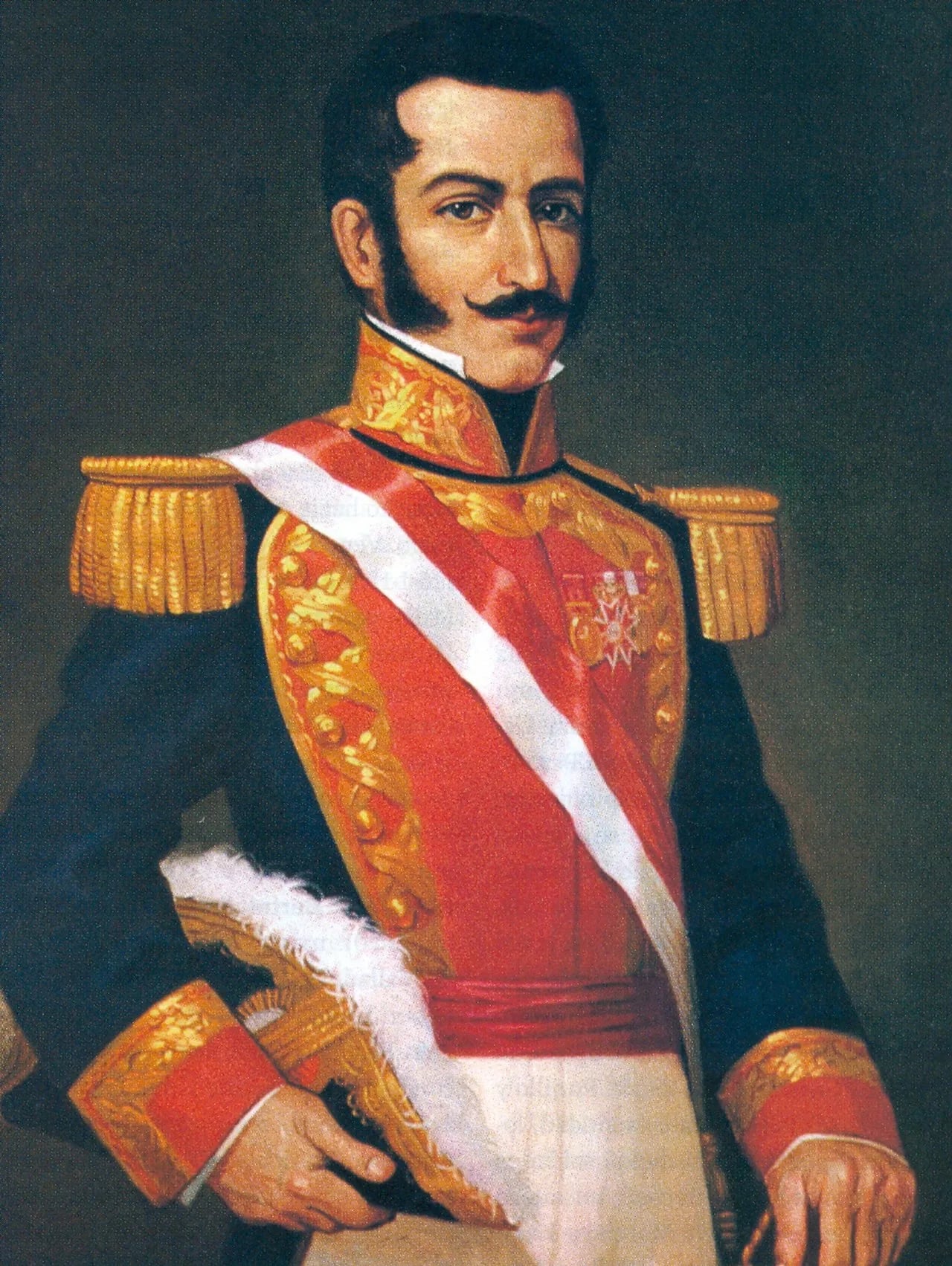 Portrait of Felipe Santiago de Salaverry (1806–1836) – memorial page