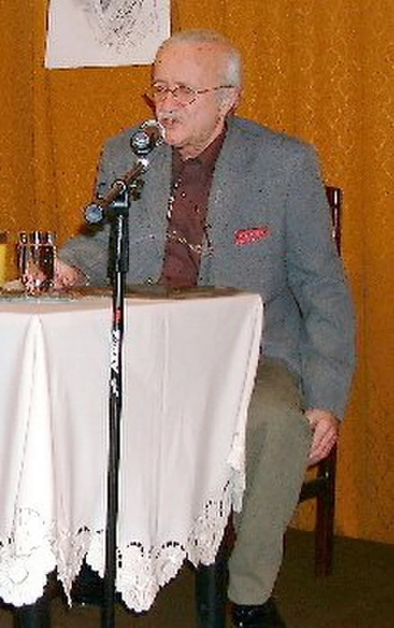Porträt von Jan Tadeusz Stanisławski (1936–2007) – Gedenkseite