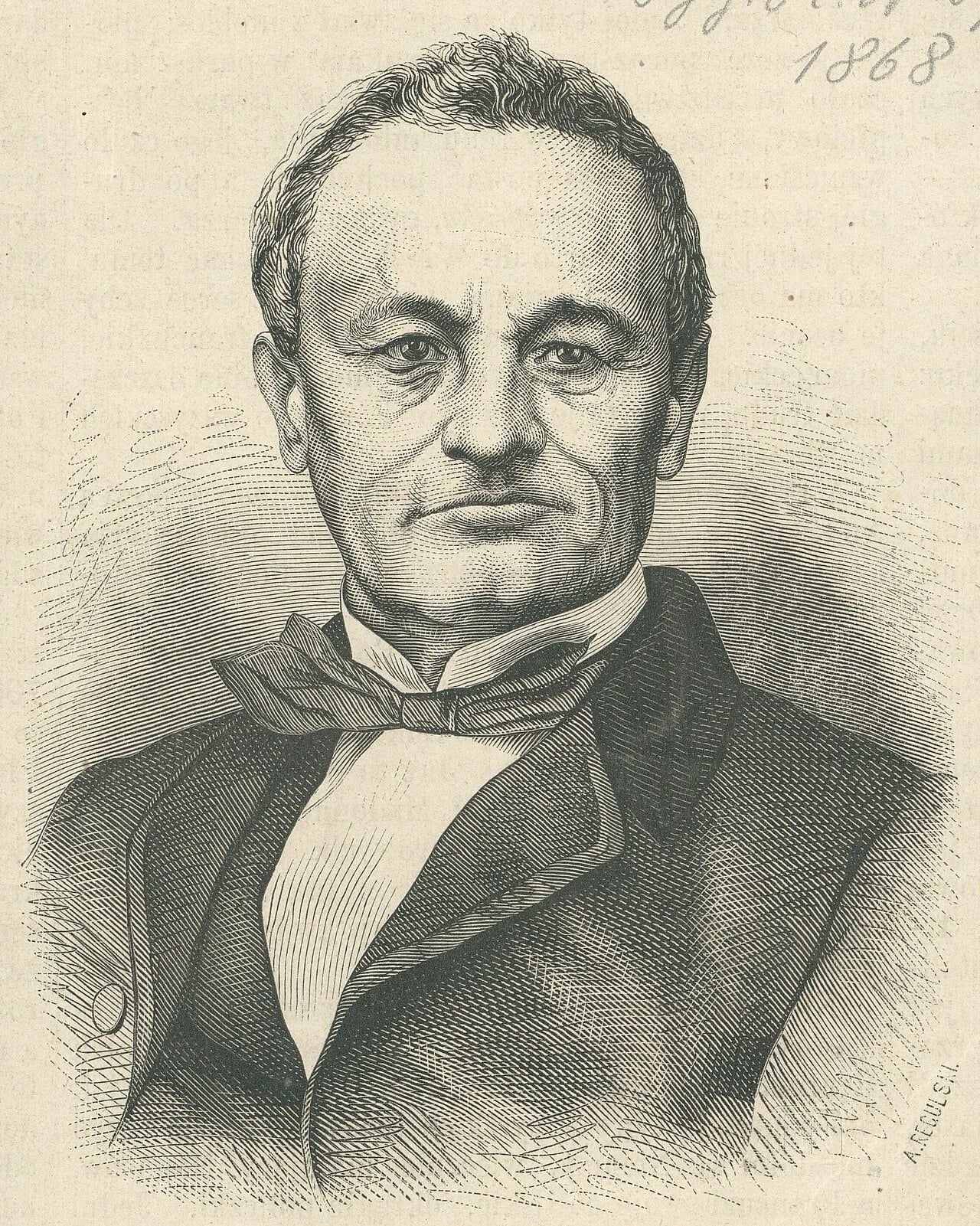 Porträt von Stanisław Wysocki (1805–1868) – Gedenkseite