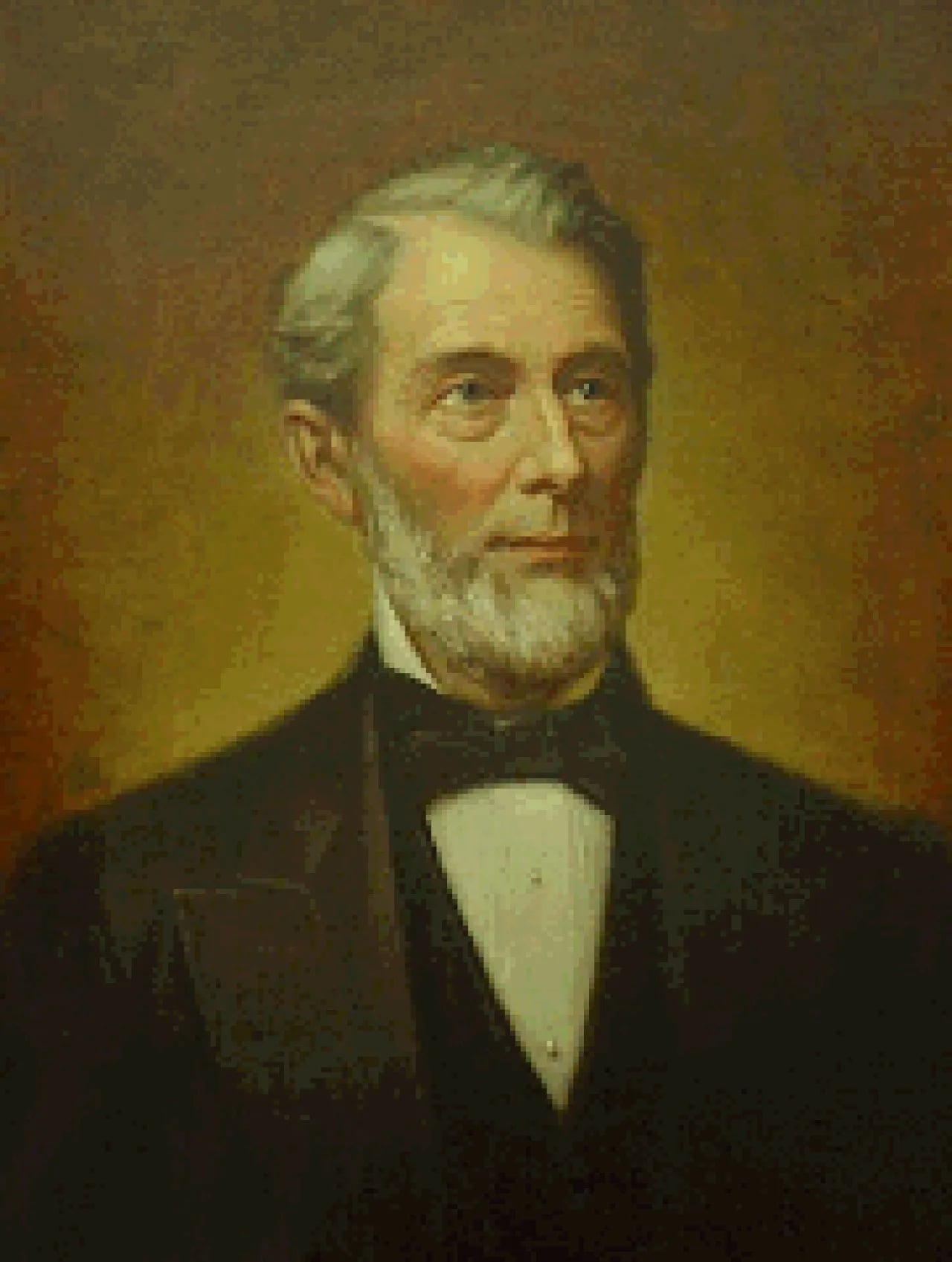 Portrait of John W. Hall (1817–1892) – memorial page