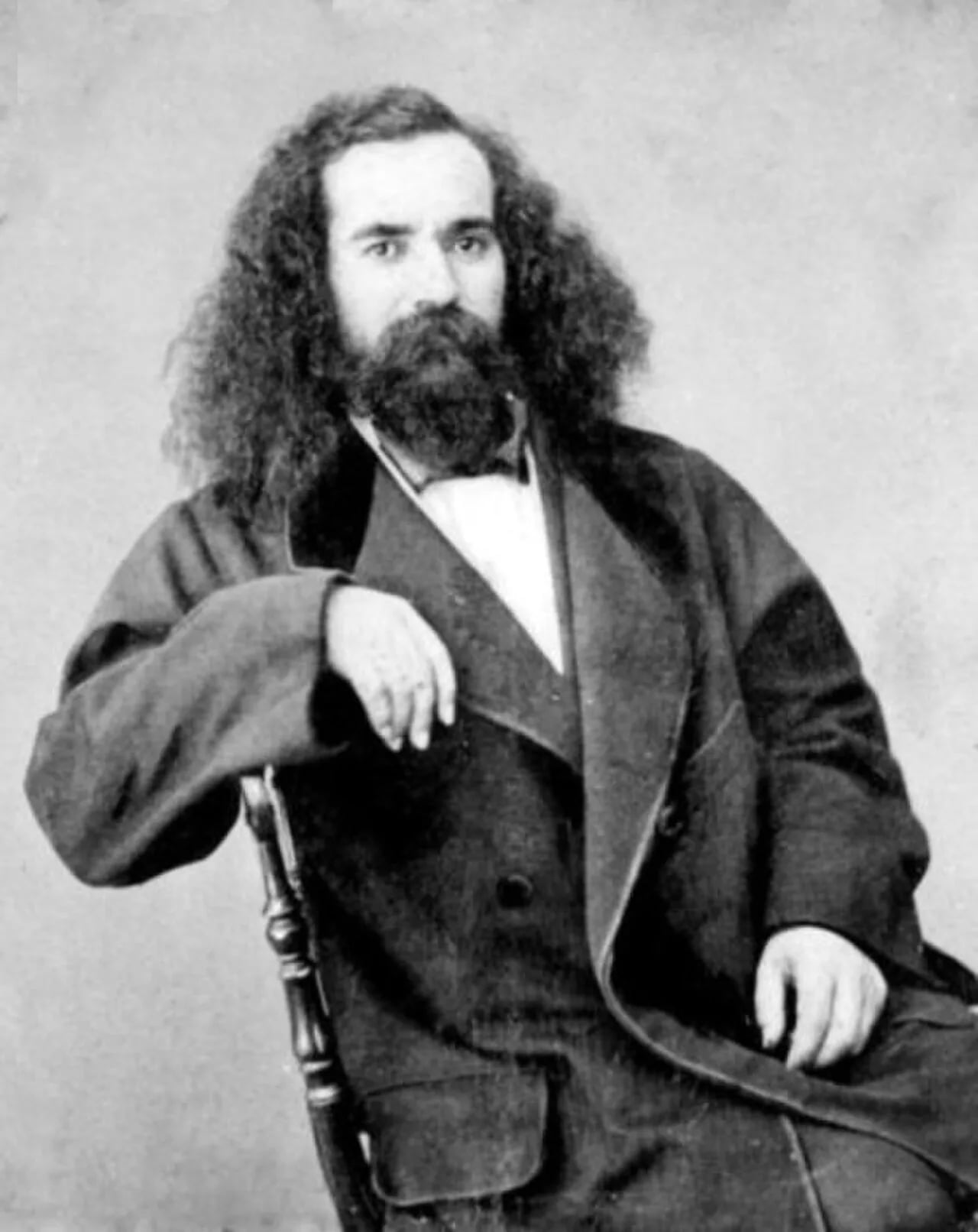 Porträt von Orélie Antoine de Tounens (1825–1878) – Gedenkseite