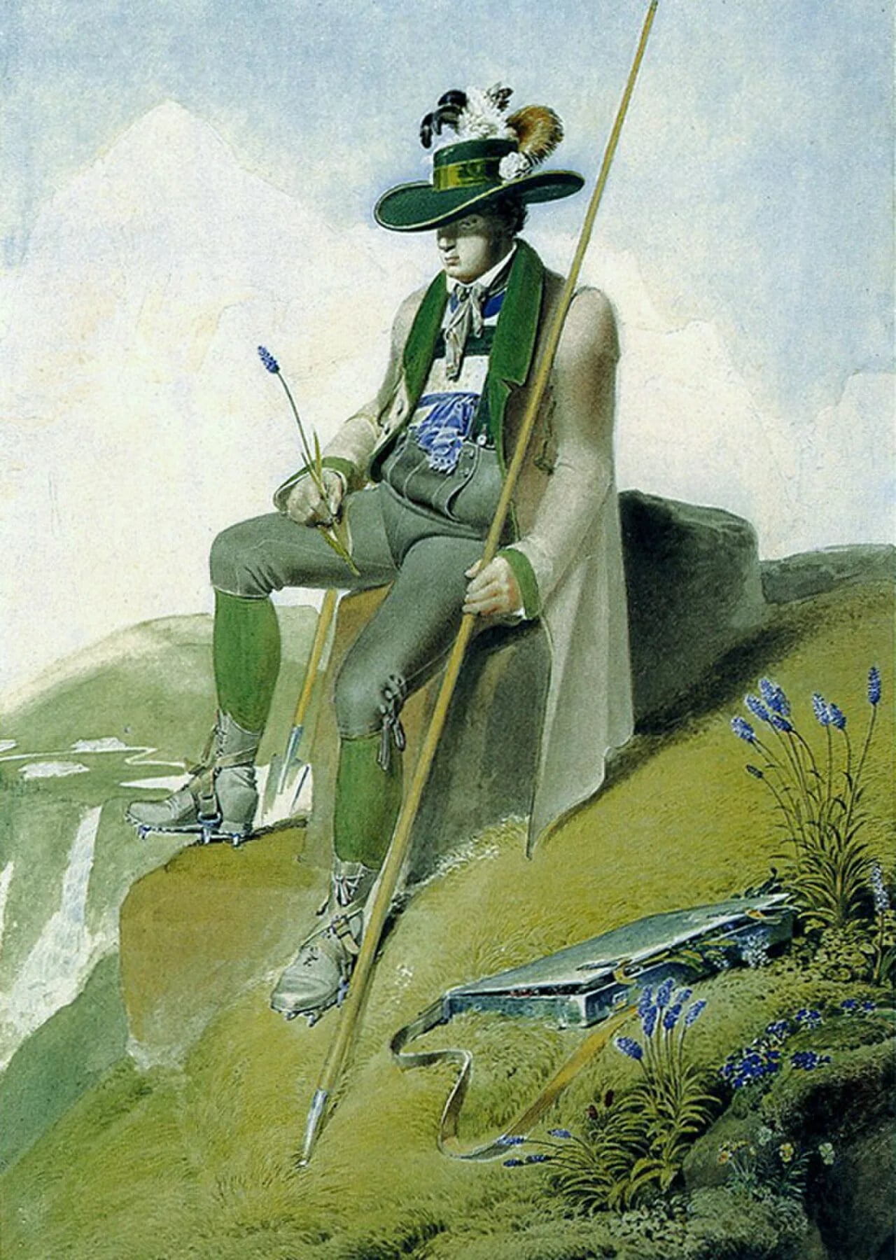 Portrait of Johann Zahlbruckner (1782–1851) – memorial page