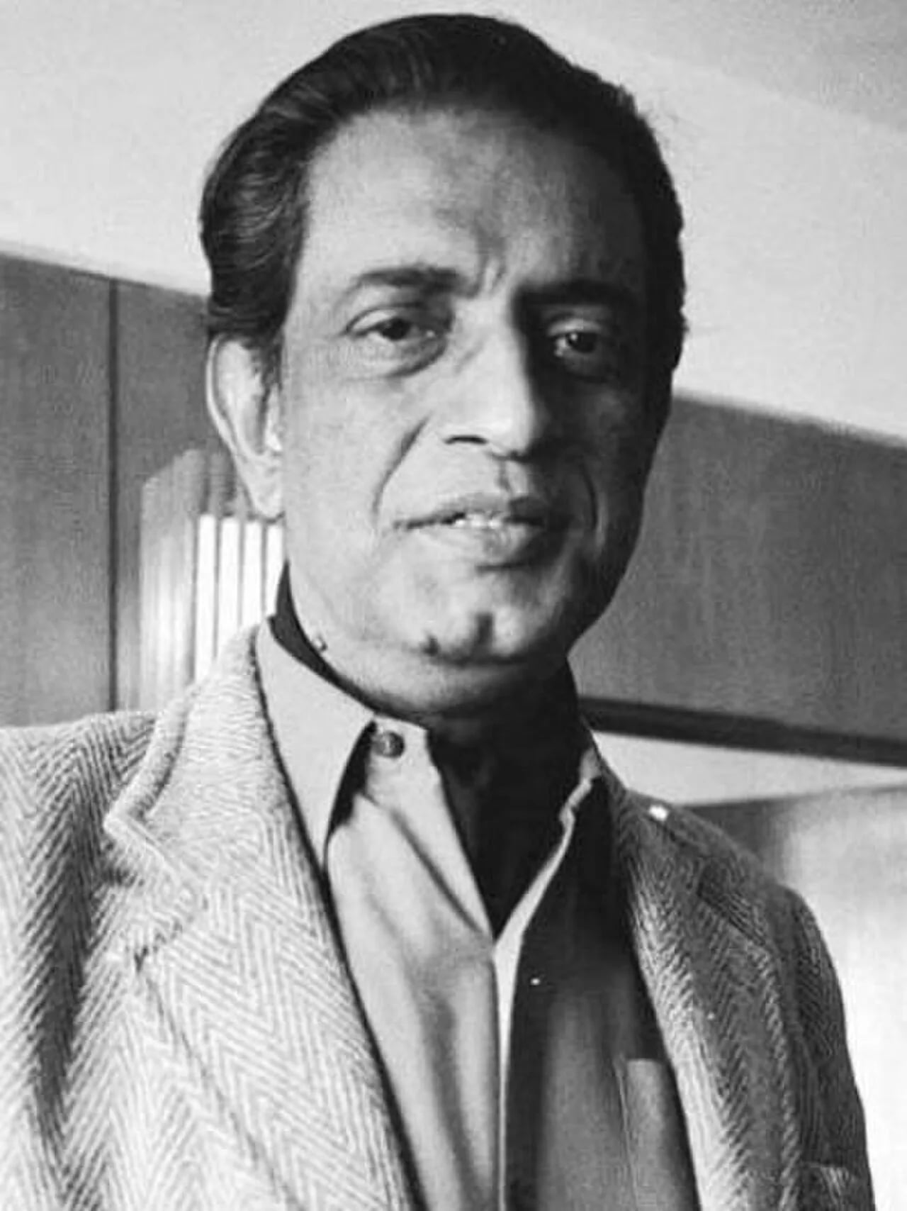 Porträt von Satyajit Ray (1921–1992) – Gedenkseite