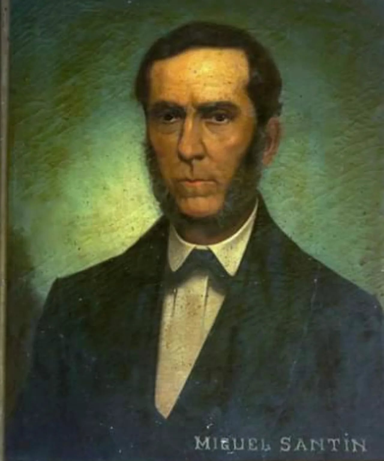 Porträt von Miguel Santín del Castillo (1830–1880) – Gedenkseite