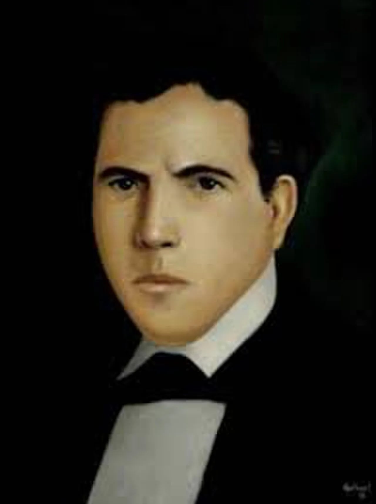 Porträt von José María Estrada (1802–1856) – Gedenkseite