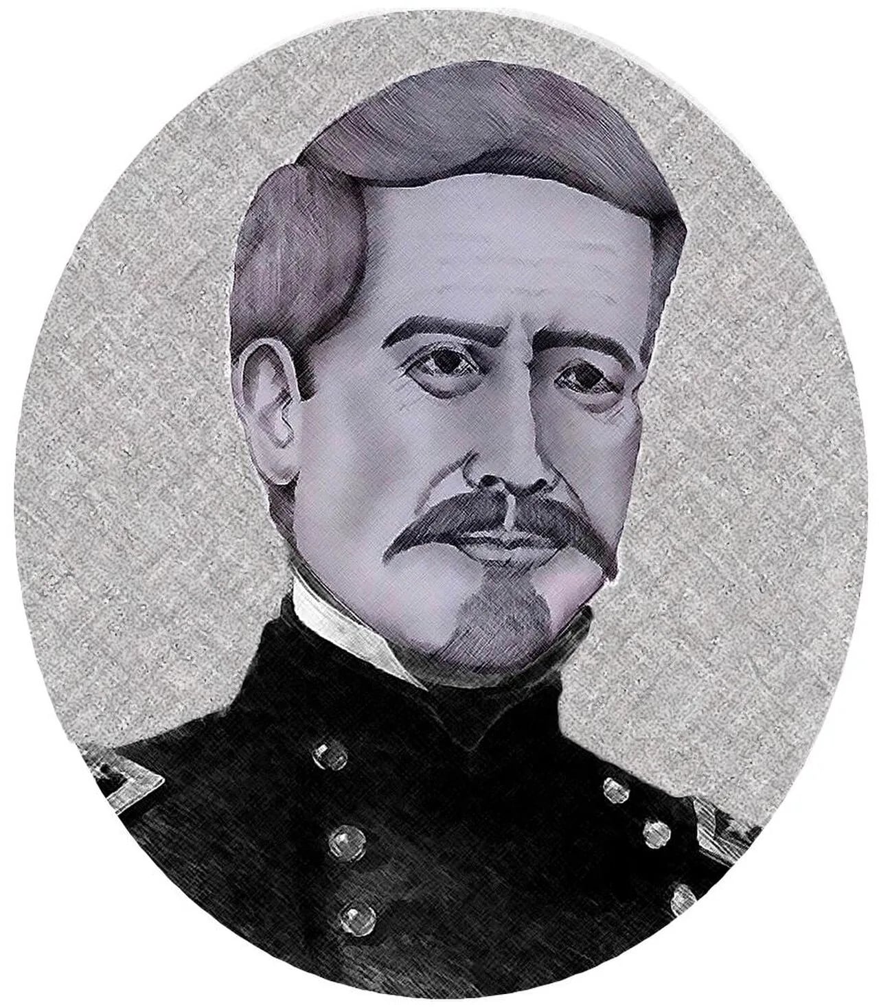 Porträt von José María Medina (1826–1878) – Gedenkseite