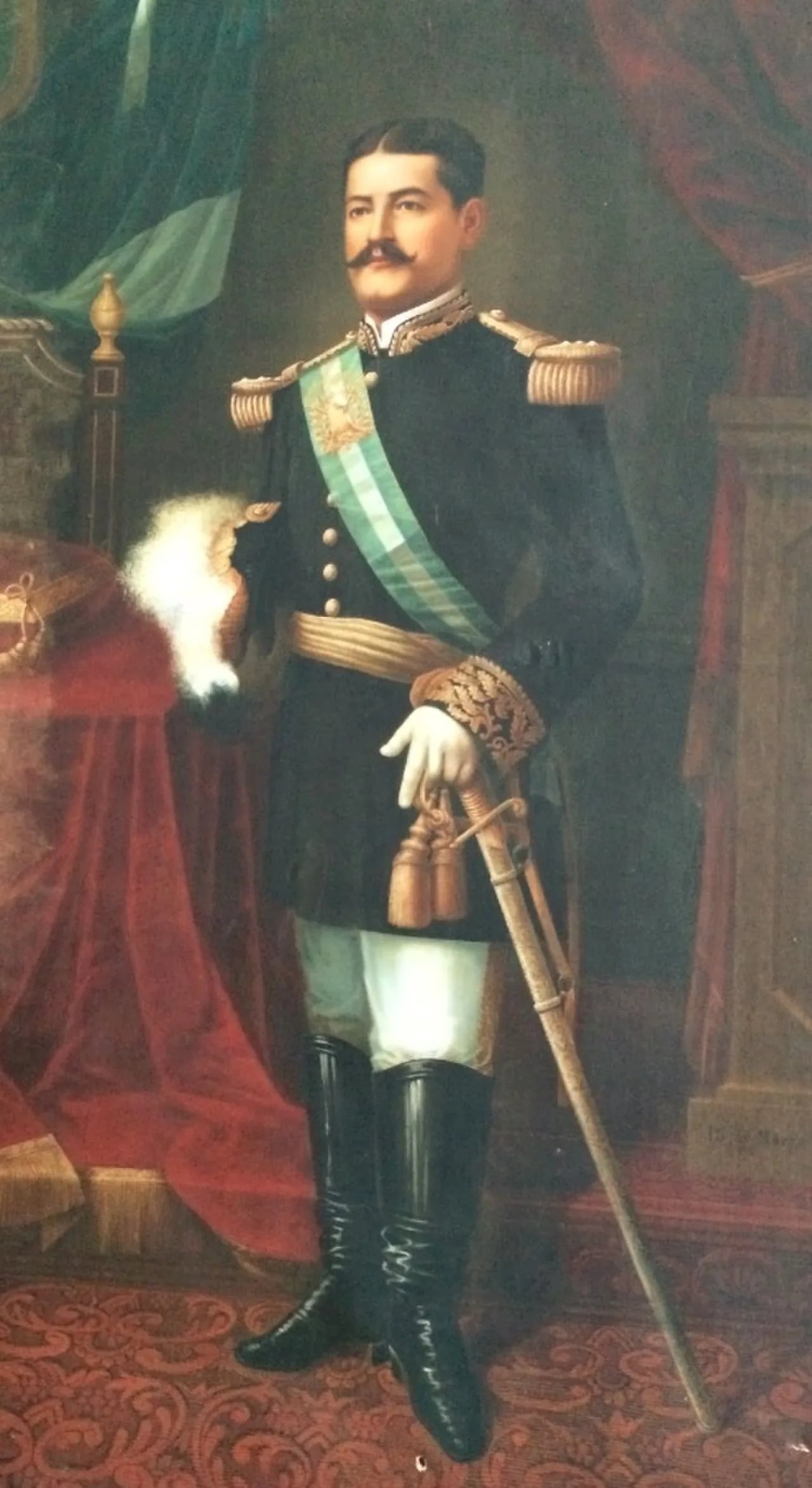 Portrait of José María Reina Barrios (1854–1898) – memorial page