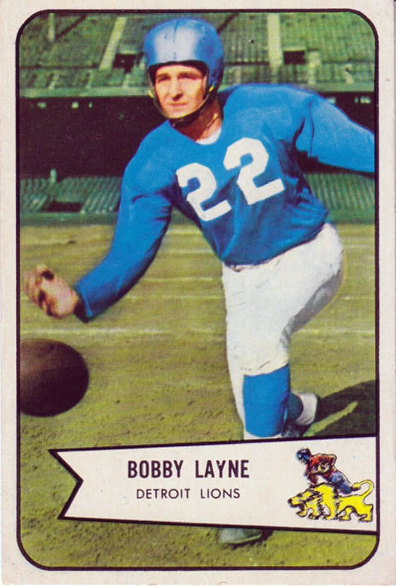 Porträt von Bobby Layne (1926–1986) – Gedenkseite
