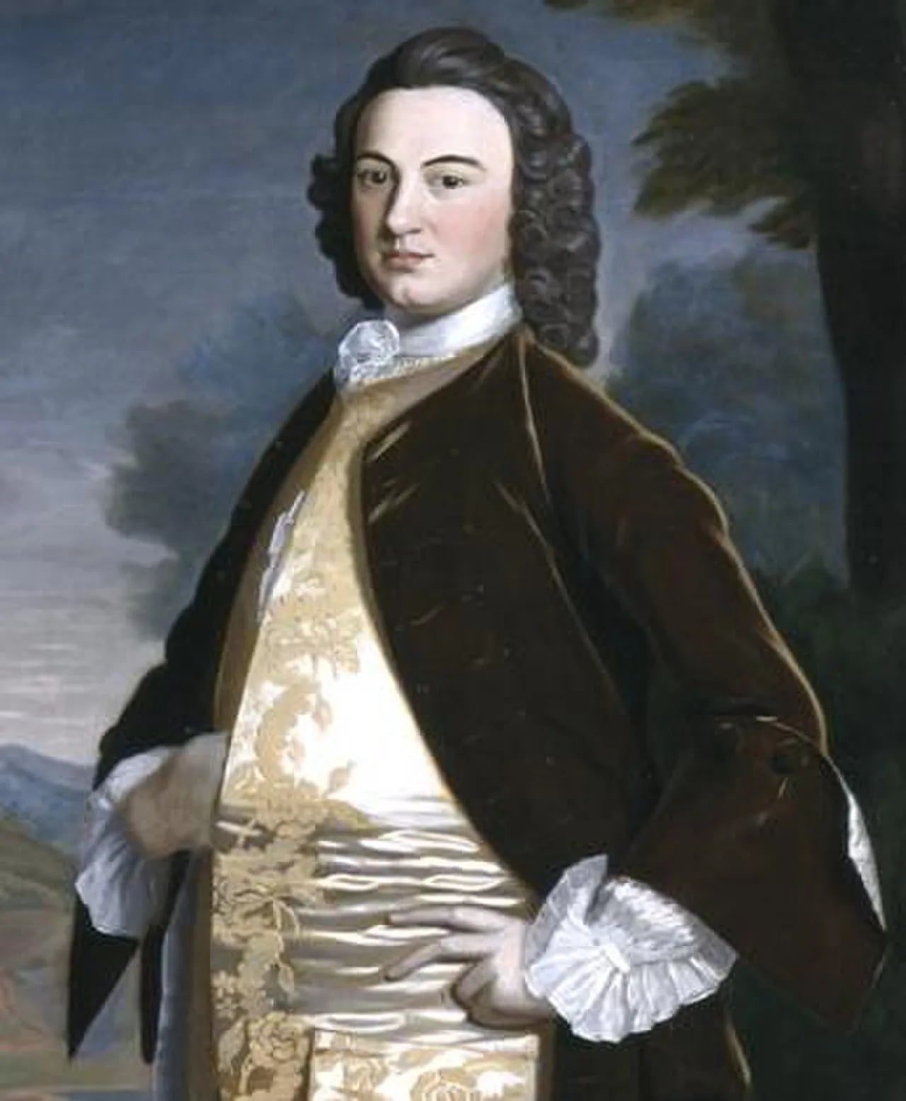 Portrait of James Bowdoin (1726–1790) – memorial page