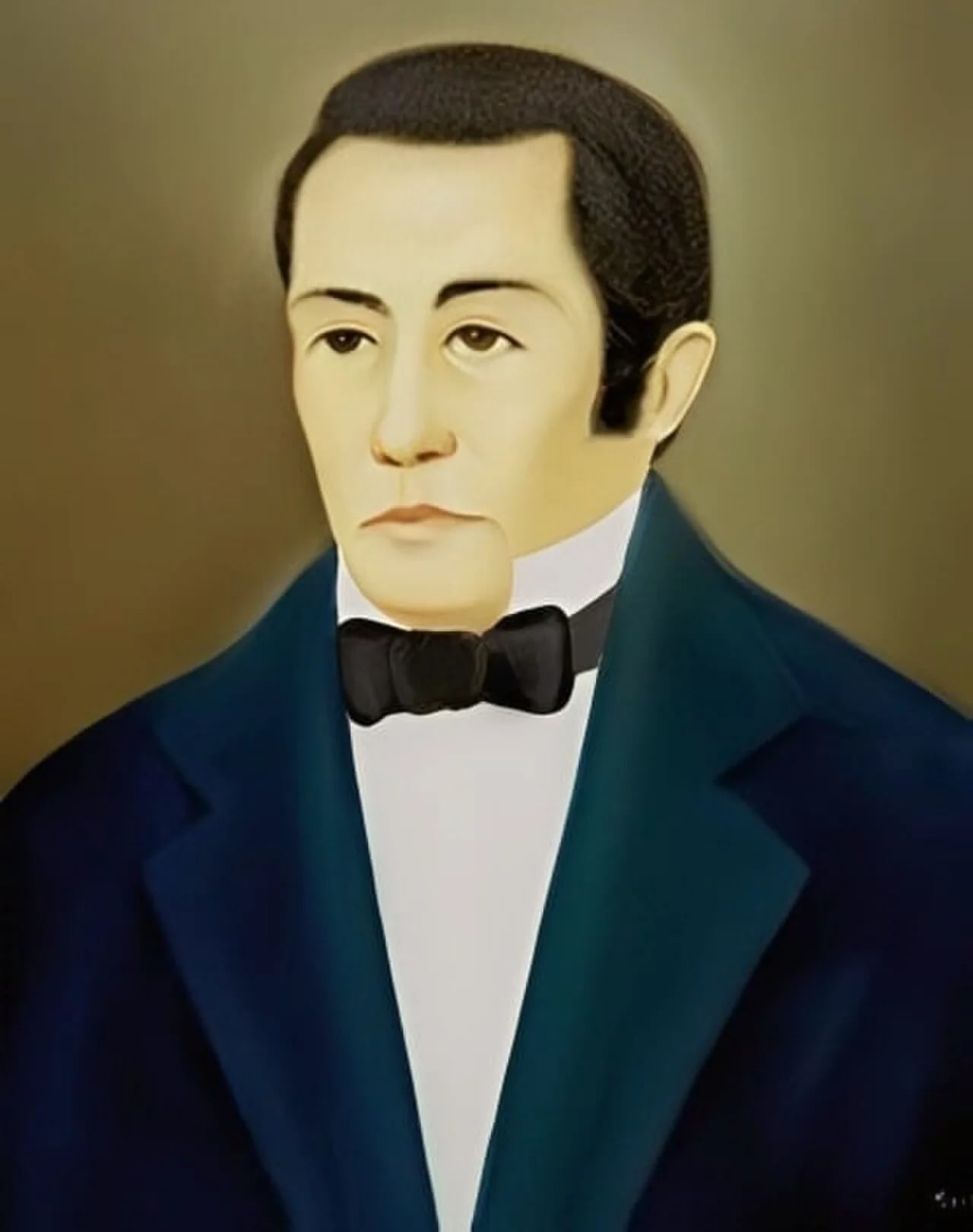 Porträt von José León Sandoval (1789–1854) – Gedenkseite