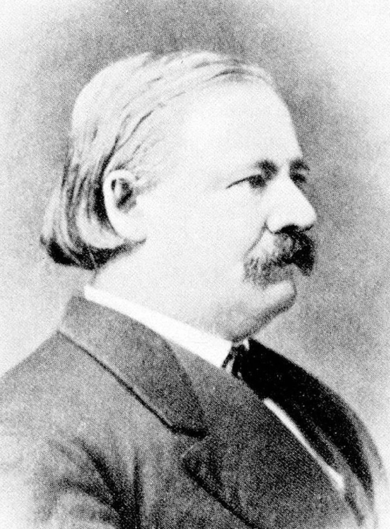Porträt von Friedrich Mann (1825–1906) – Gedenkseite