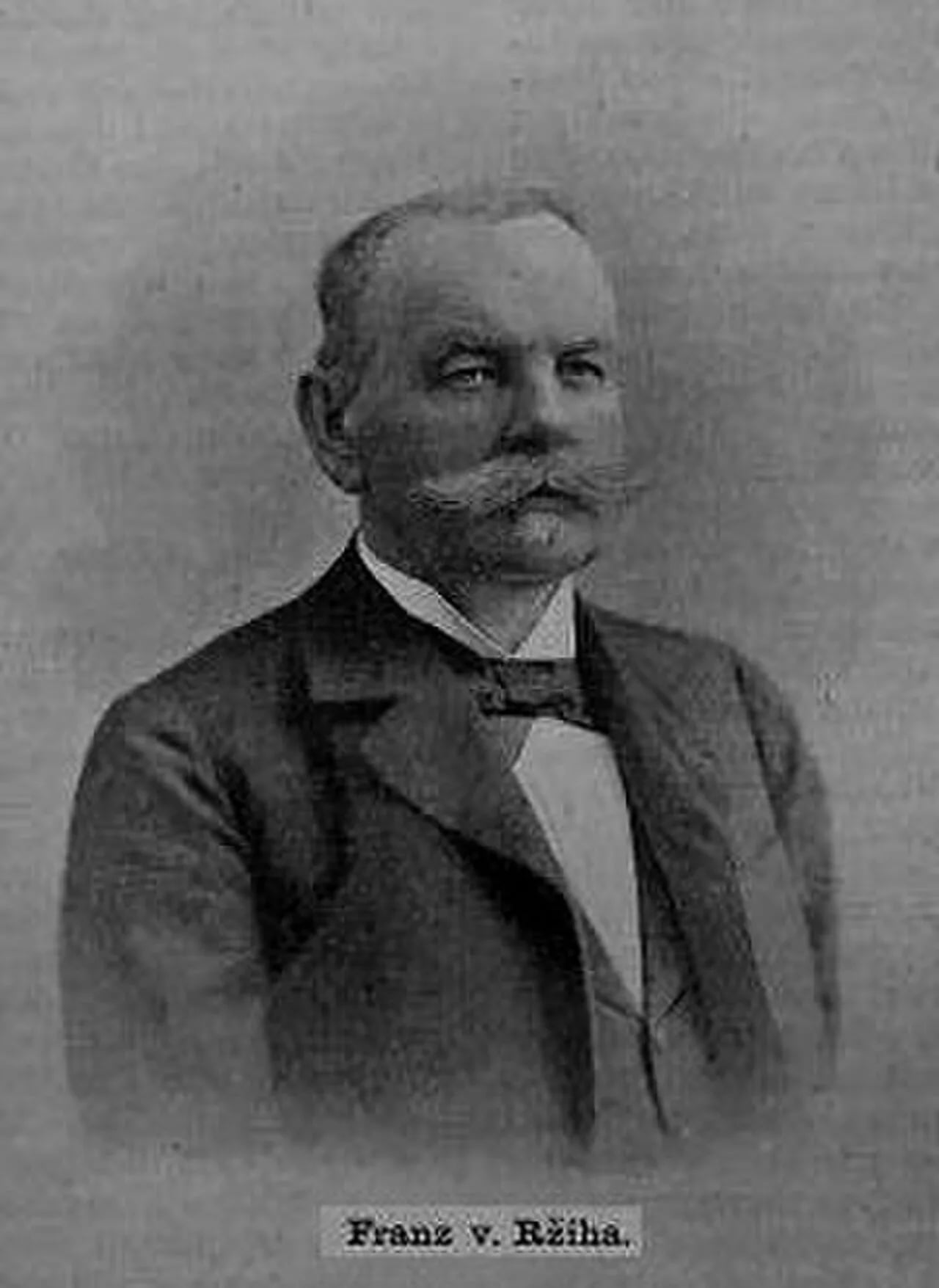Porträt von Franz von Ržiha (1831–1897) – Gedenkseite