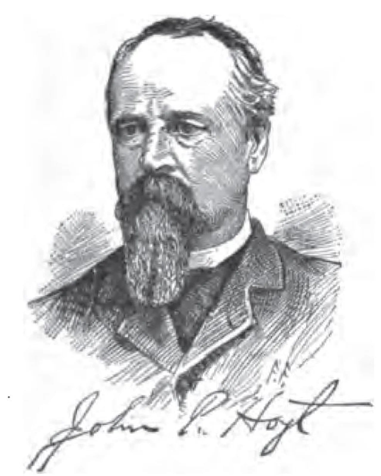 Portrait of John Philo Hoyt (1841–1926) – memorial page
