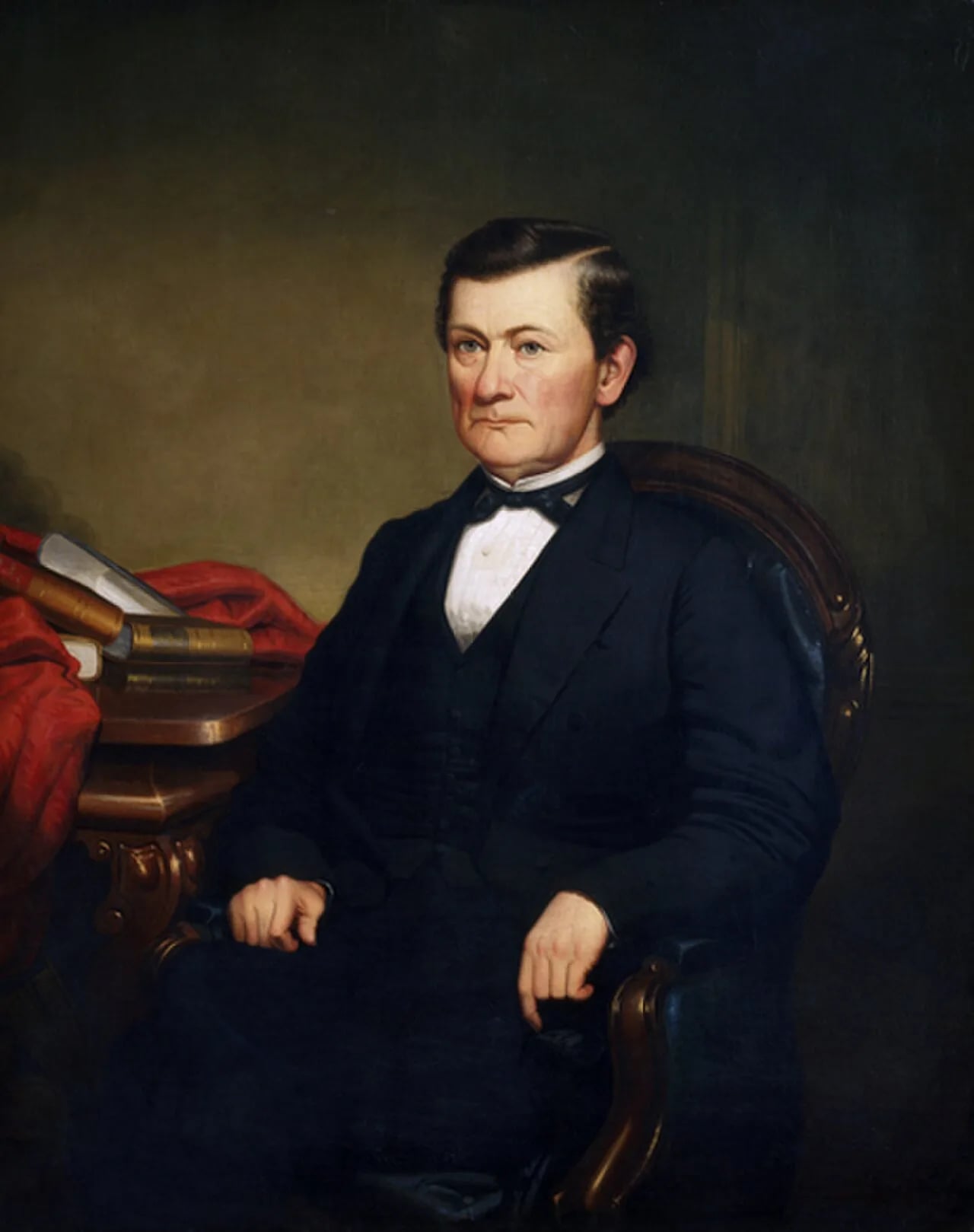 Porträt von Stephen Miller (1816–1881) – Gedenkseite