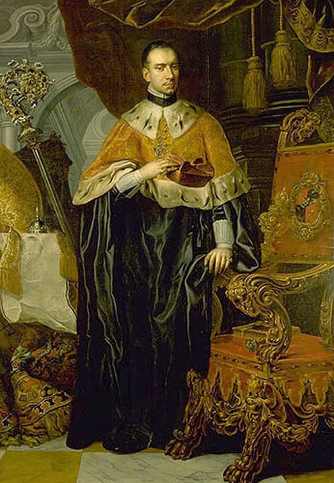 Porträt von Berthold Dietmayr (1670–1739) – Gedenkseite