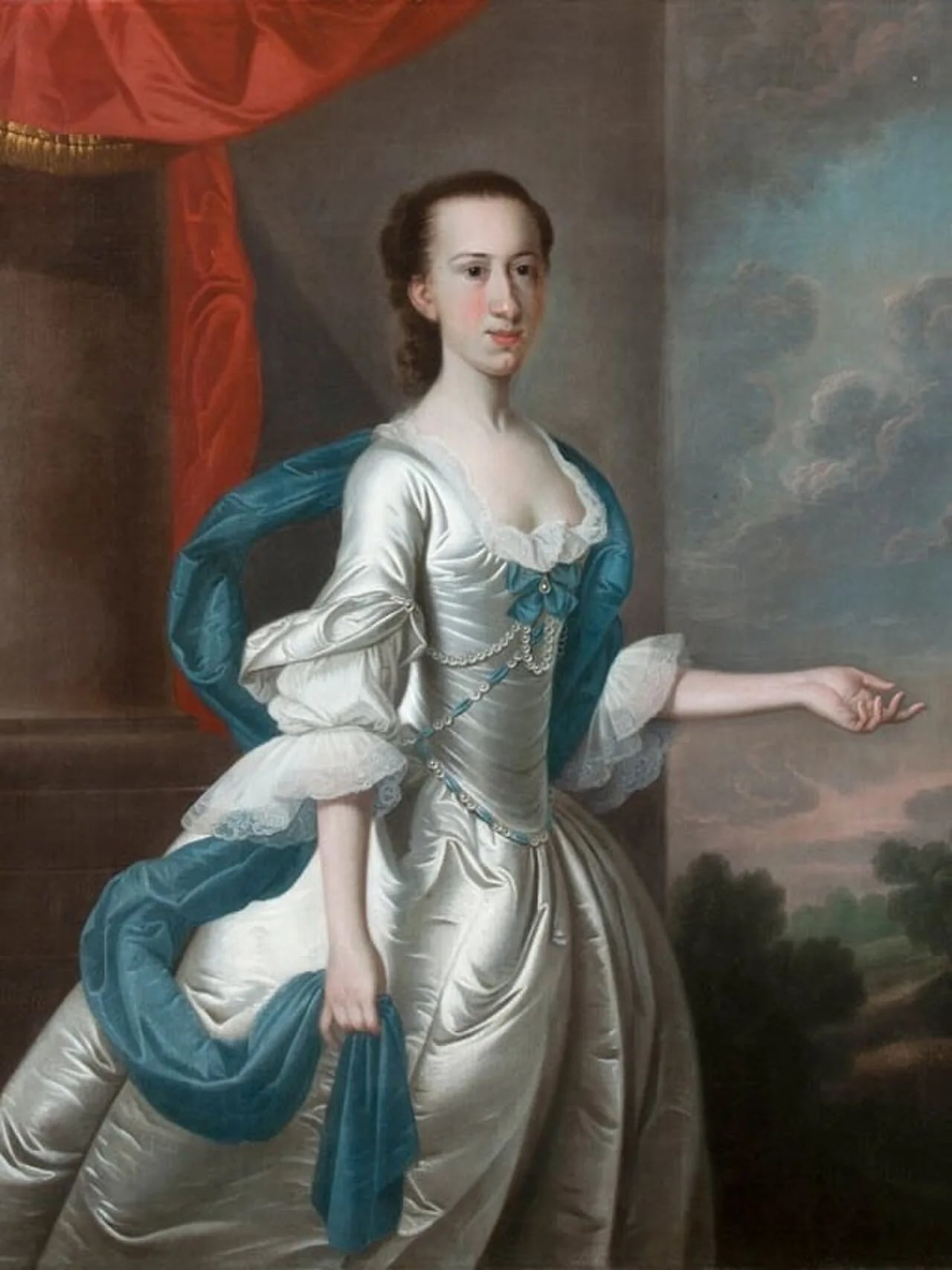 Portrait of Elizabeth Wragg Manigault (1736–1773) – memorial page