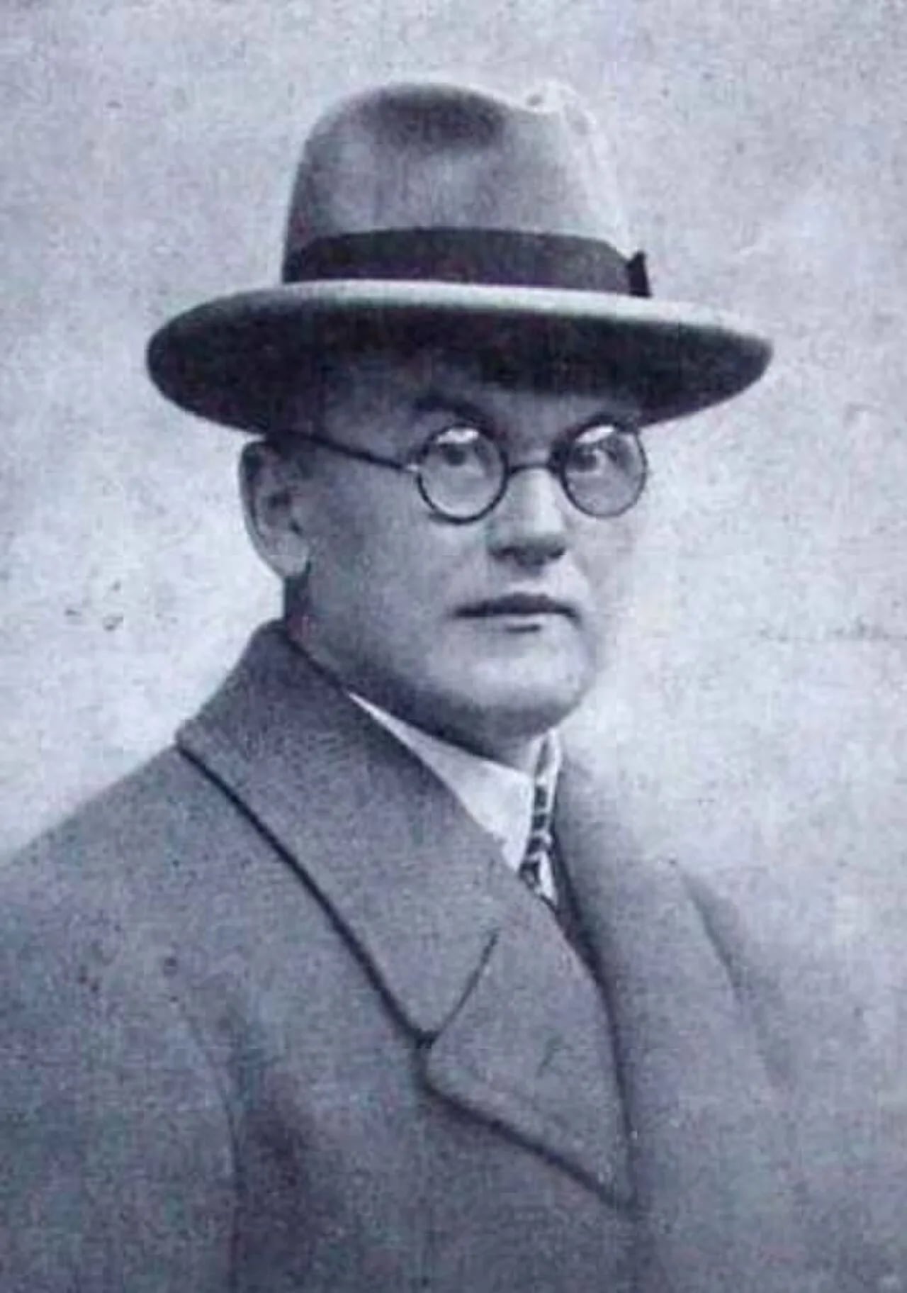 Porträt von František Dedrle (1878–1957) – Gedenkseite