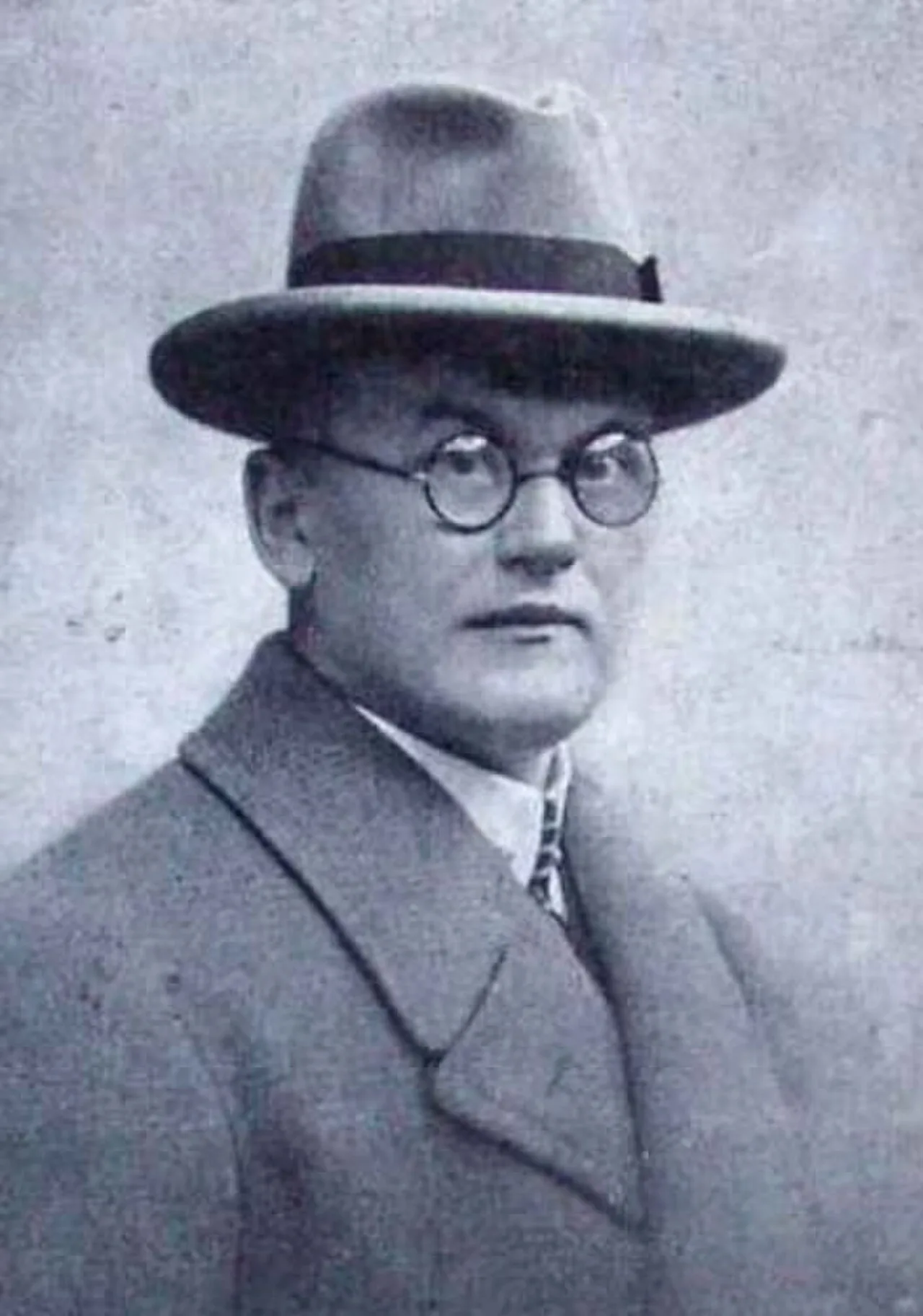 Porträt von František Dedrle (1878–1957) – Gedenkseite