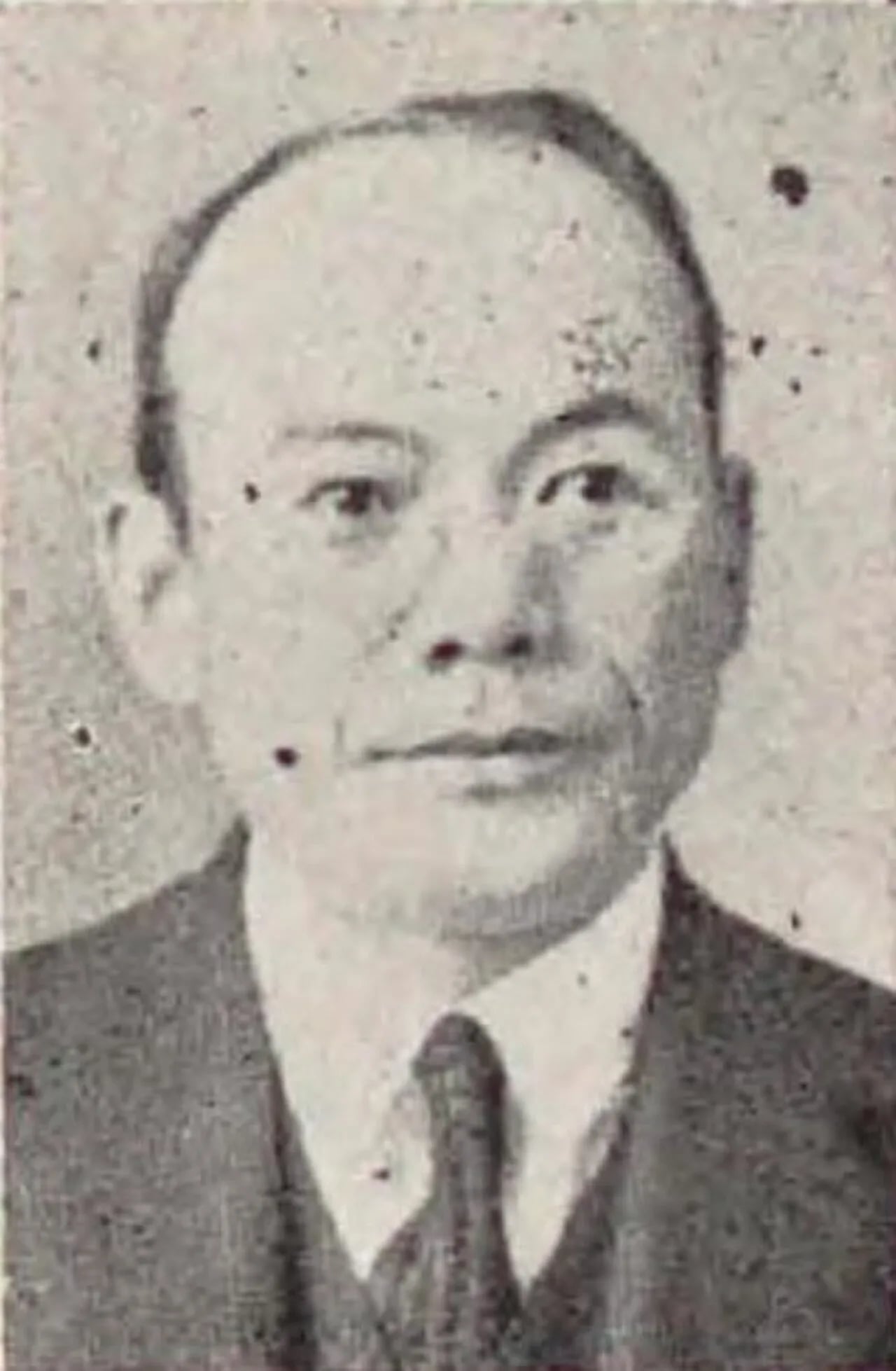Porträt von Kunitarō Abe (1883–1946) – Gedenkseite