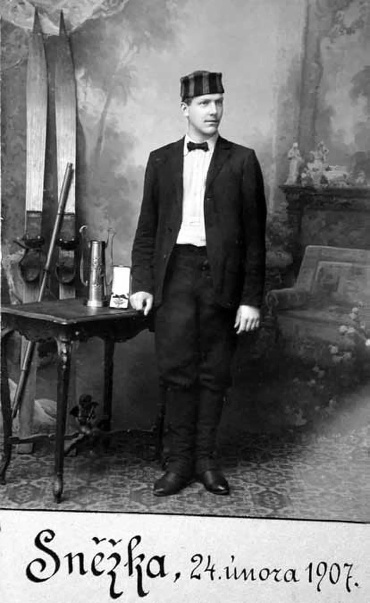 Portrait of Bohumil Hanč (1886–1913) – memorial page