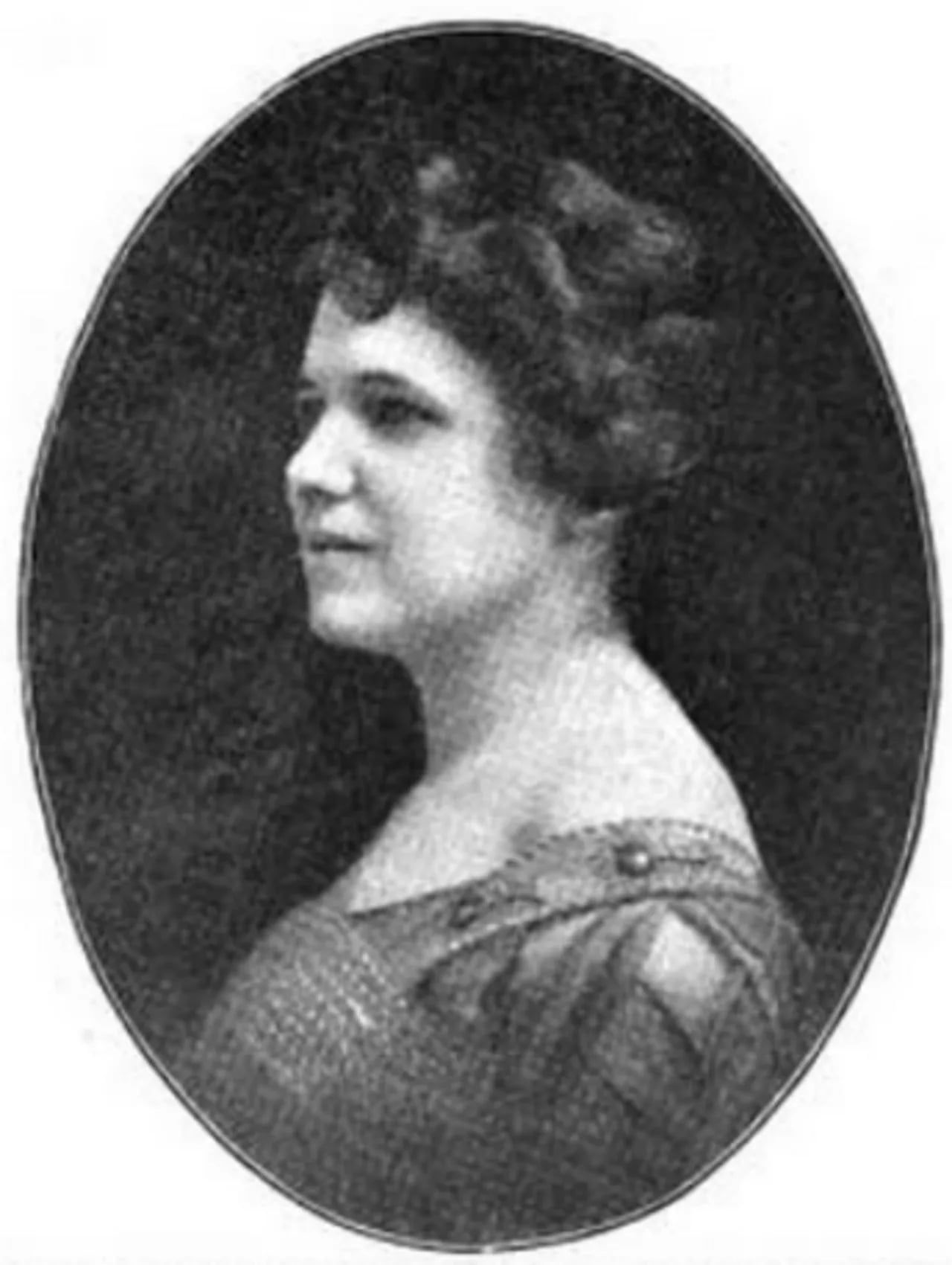 Portrait of Christine Bradley South (1879–1957) – memorial page