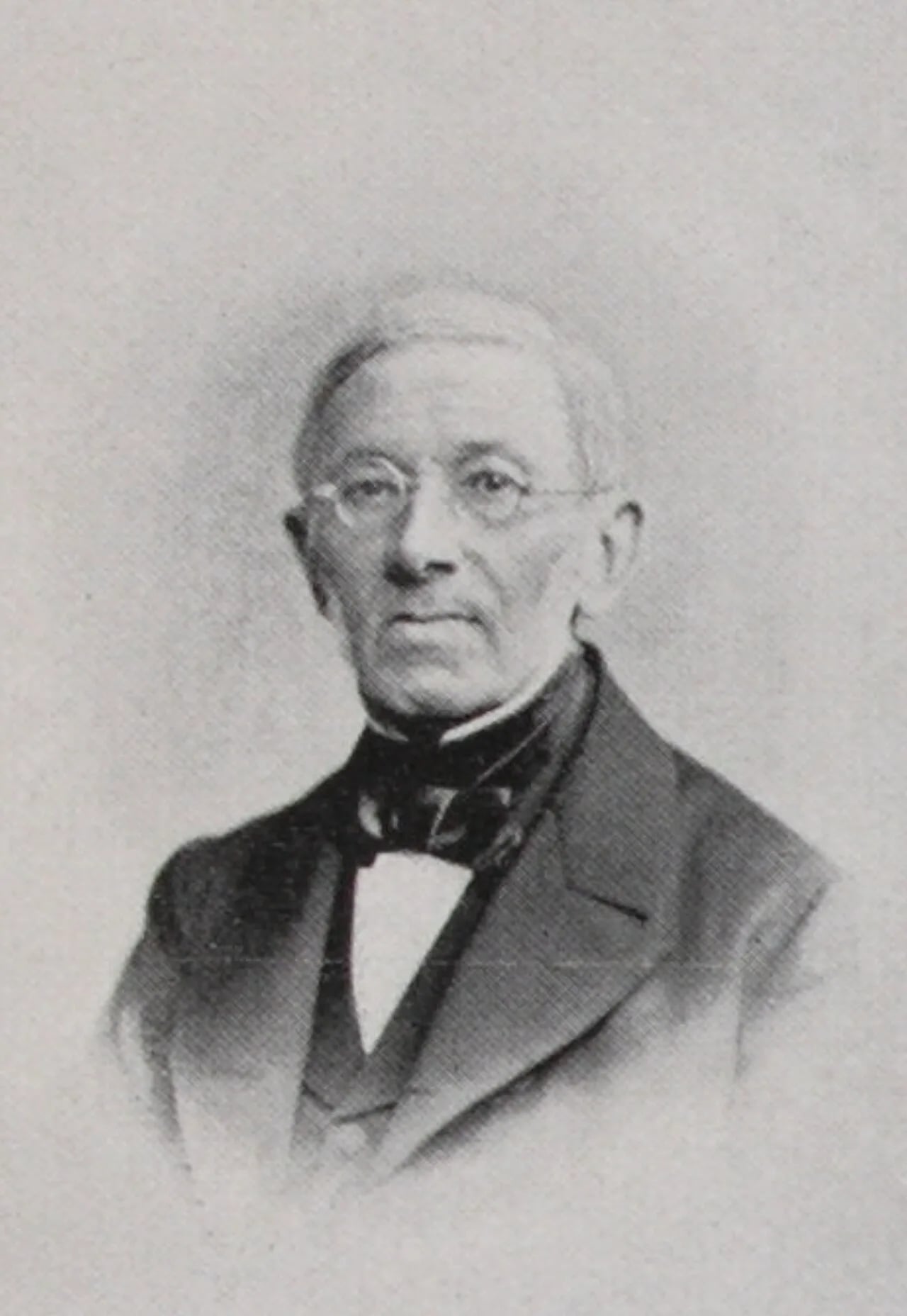 Porträt von Justus Olshausen (1800–1882) – Gedenkseite