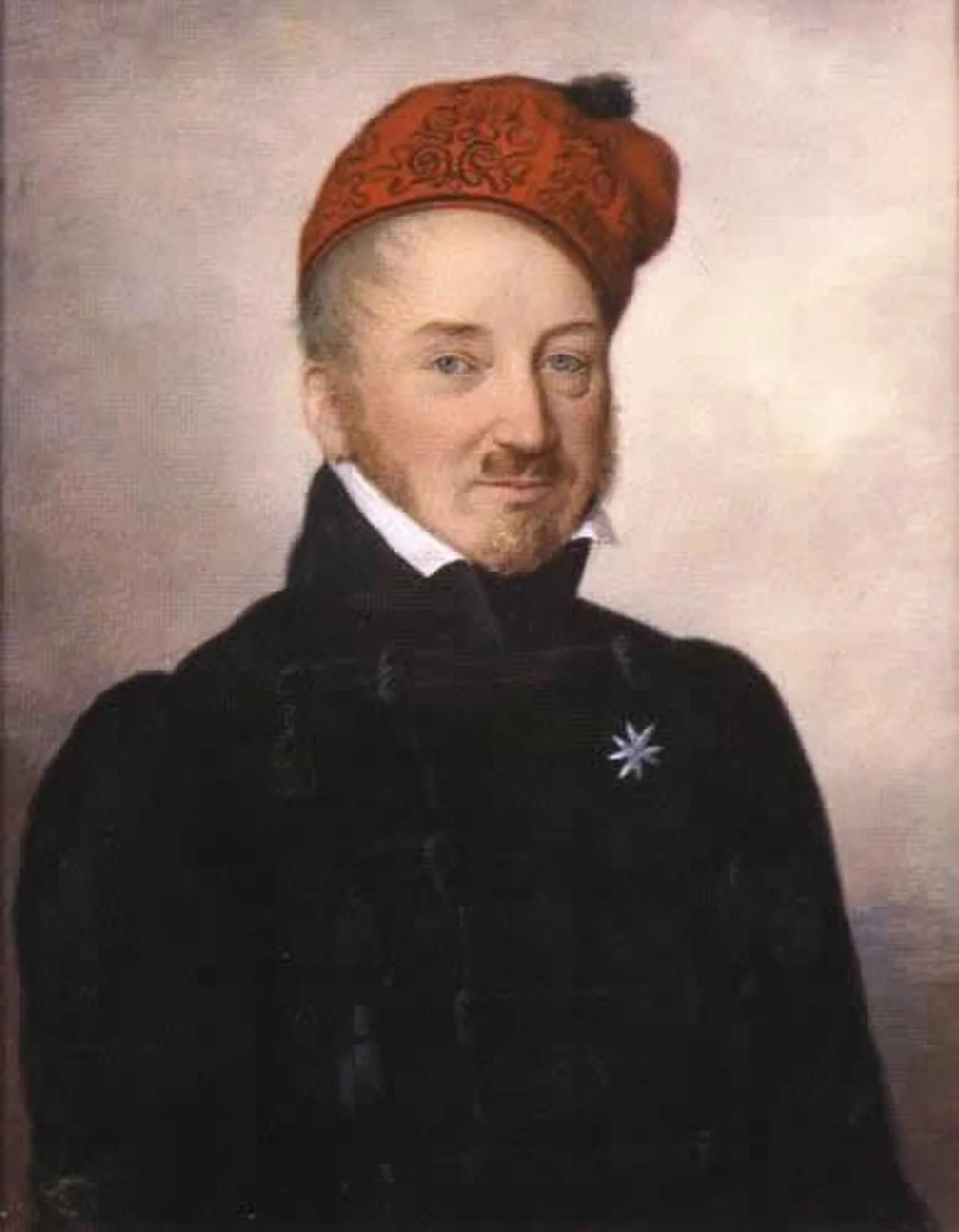 Porträt von Joseph von Laßberg (1770–1855) – Gedenkseite