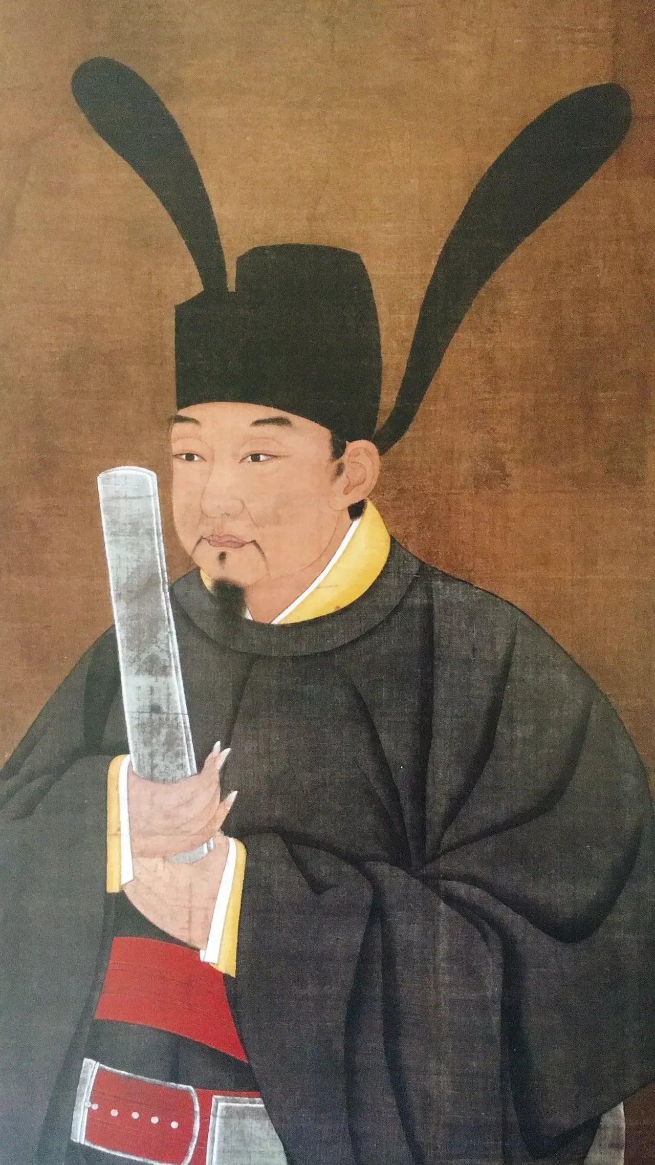 Porträt von Qian Yuanguan (887–941) – Gedenkseite