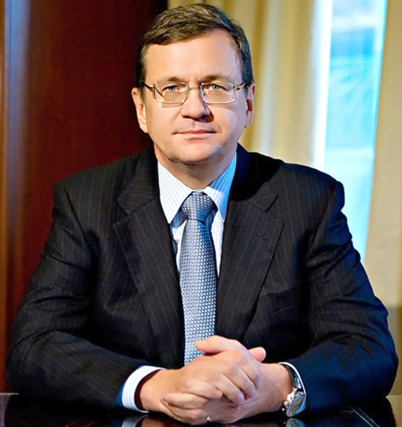 Porträt von Boris Grigorjewitsch Fjodorow (1958–2008) – Gedenkseite
