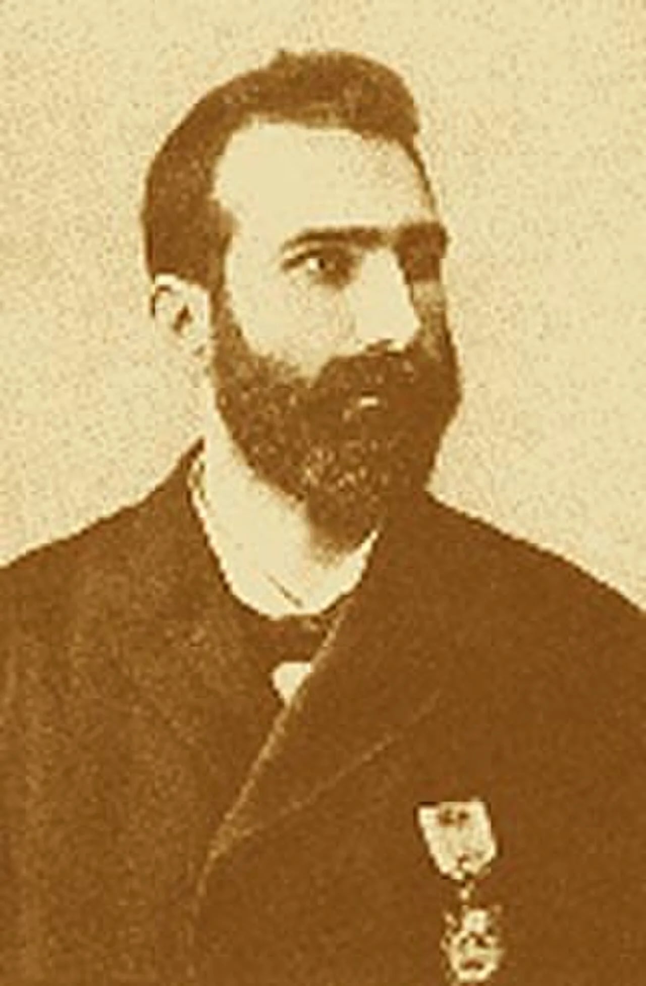 Portrait of Spiridon Gopčević (1855–1936) – memorial page