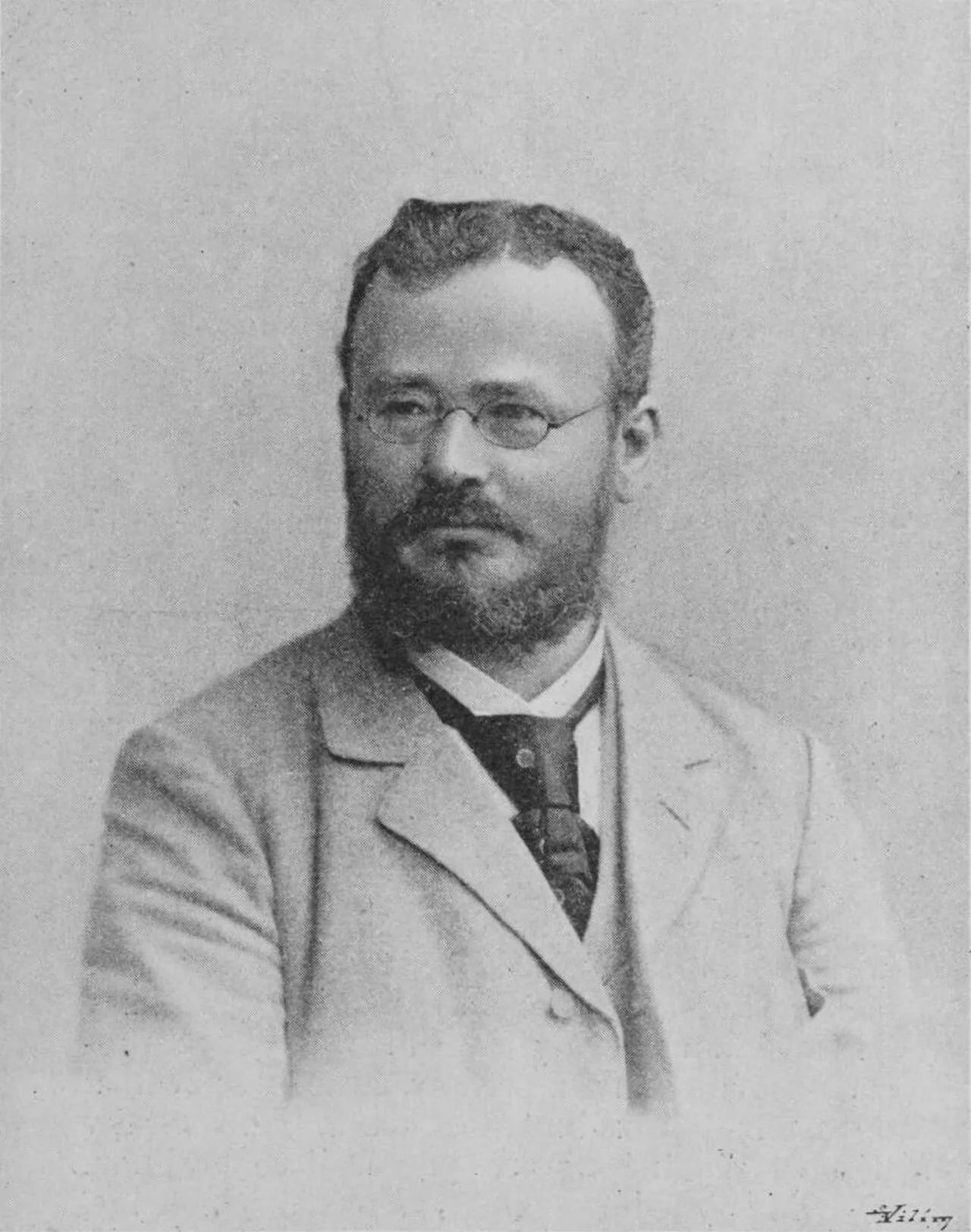 Porträt von Arnošt Muka (1854–1932) – Gedenkseite