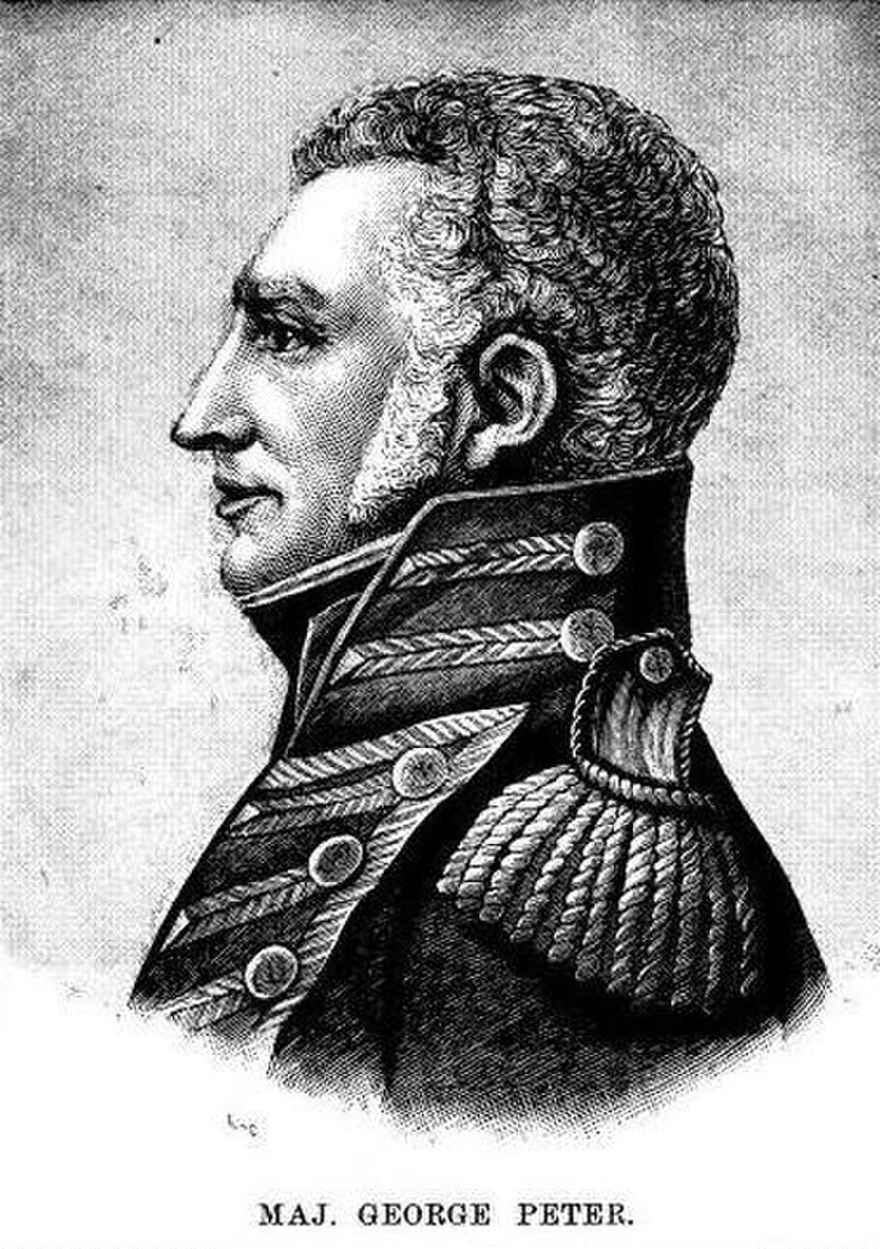 Portrait of George Peter (1779–1861) – memorial page