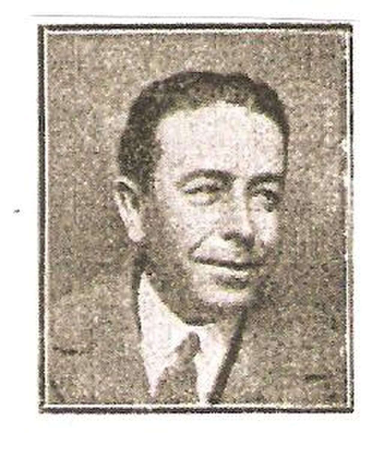 Porträt von Francisco López de Goicoechea (1894–1973) – Gedenkseite