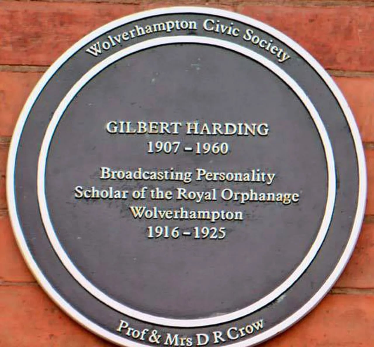 Porträt von Gilbert Harding (1907–1960) – Gedenkseite