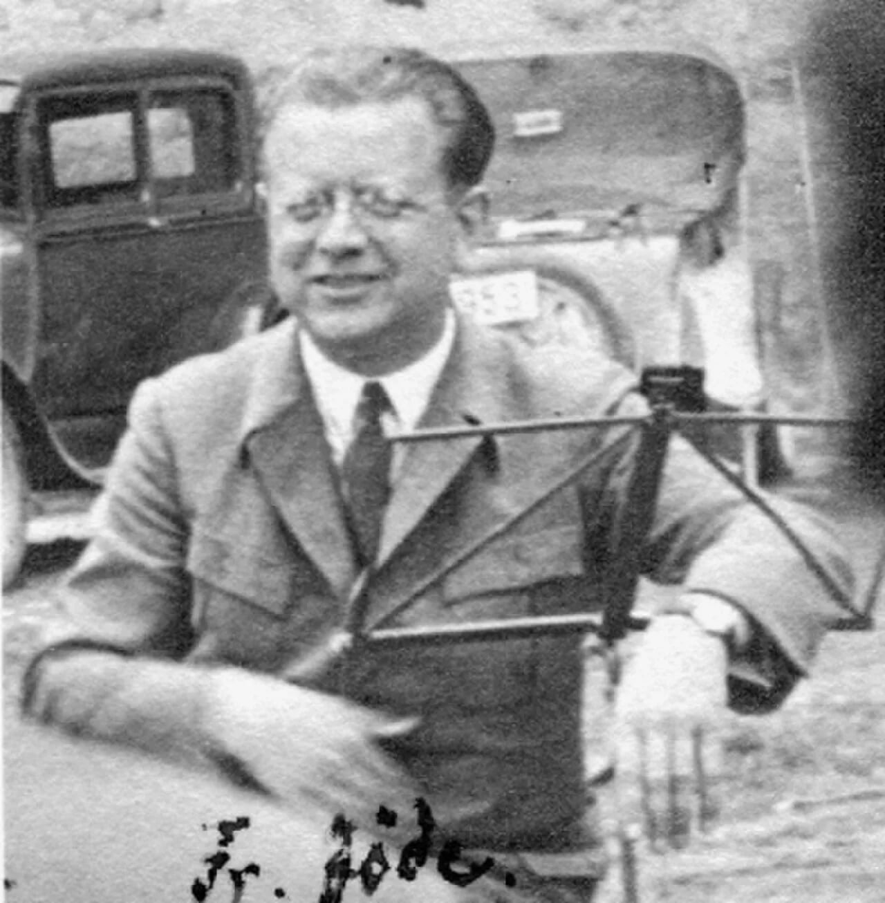 Portrait of Fritz Jöde (1887–1970) – memorial page