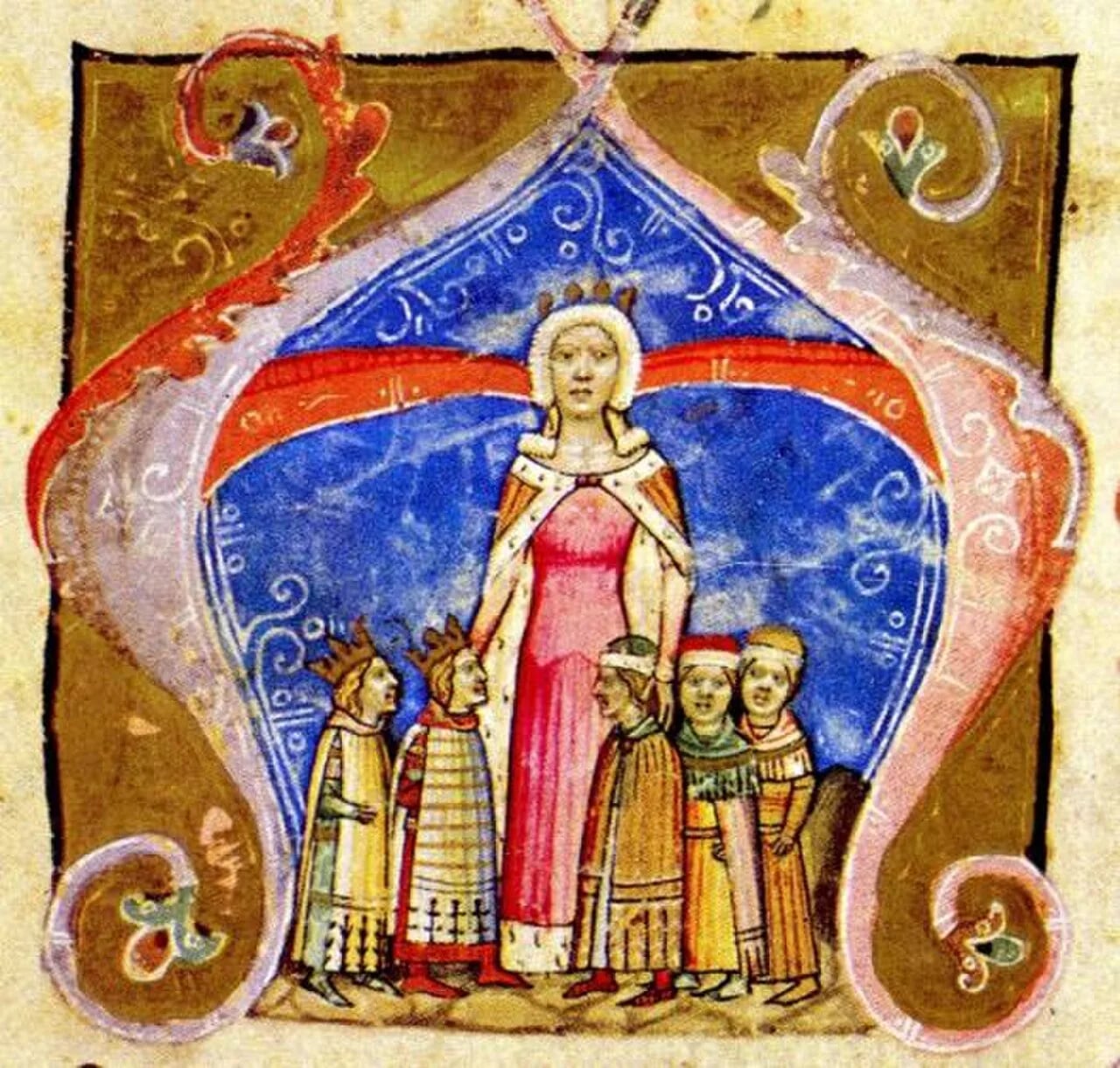 Porträt von Stephan (1332–1354) – Gedenkseite