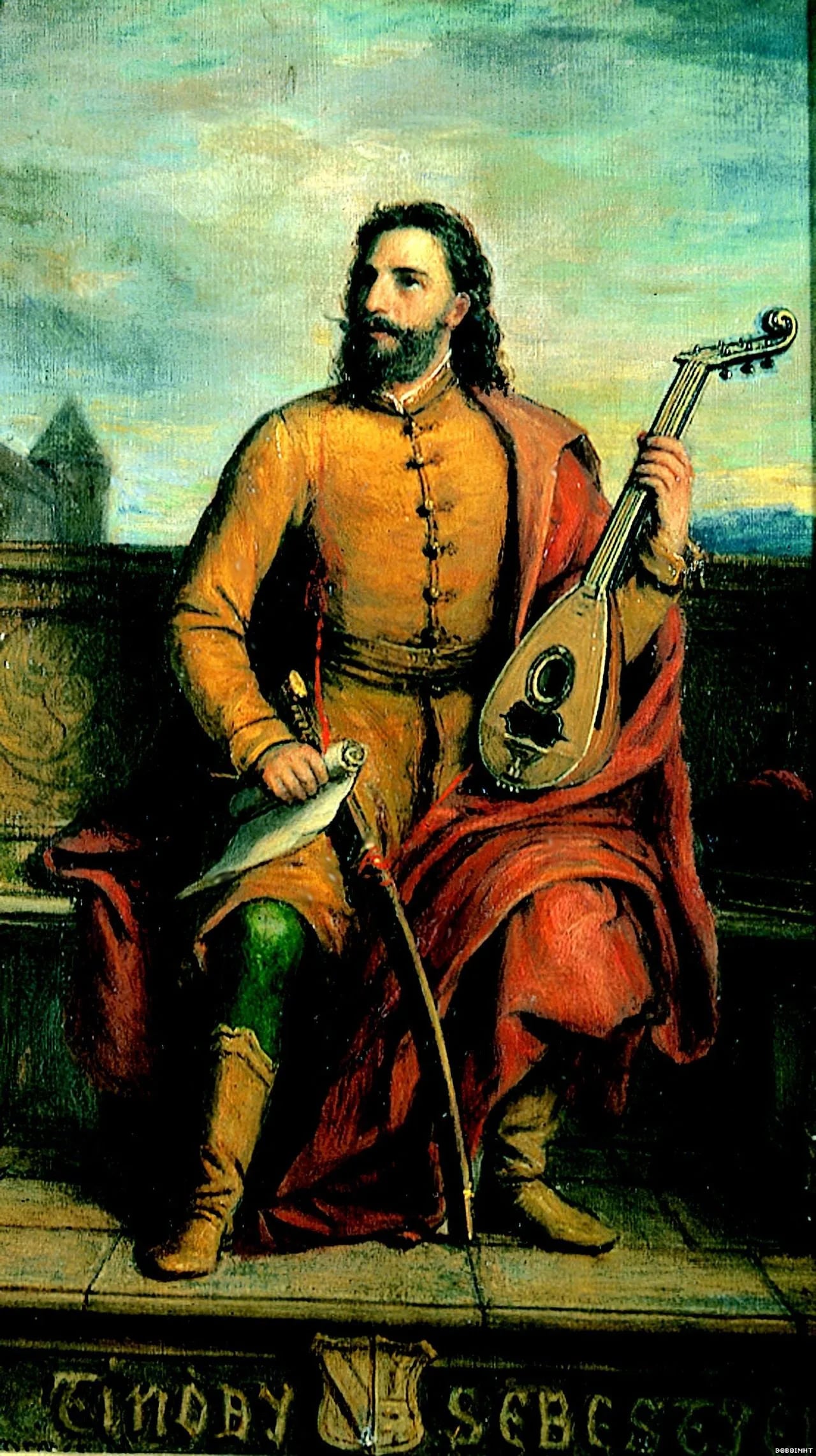 Portrait of Sebestyén Tinódi (1495–1556) – memorial page