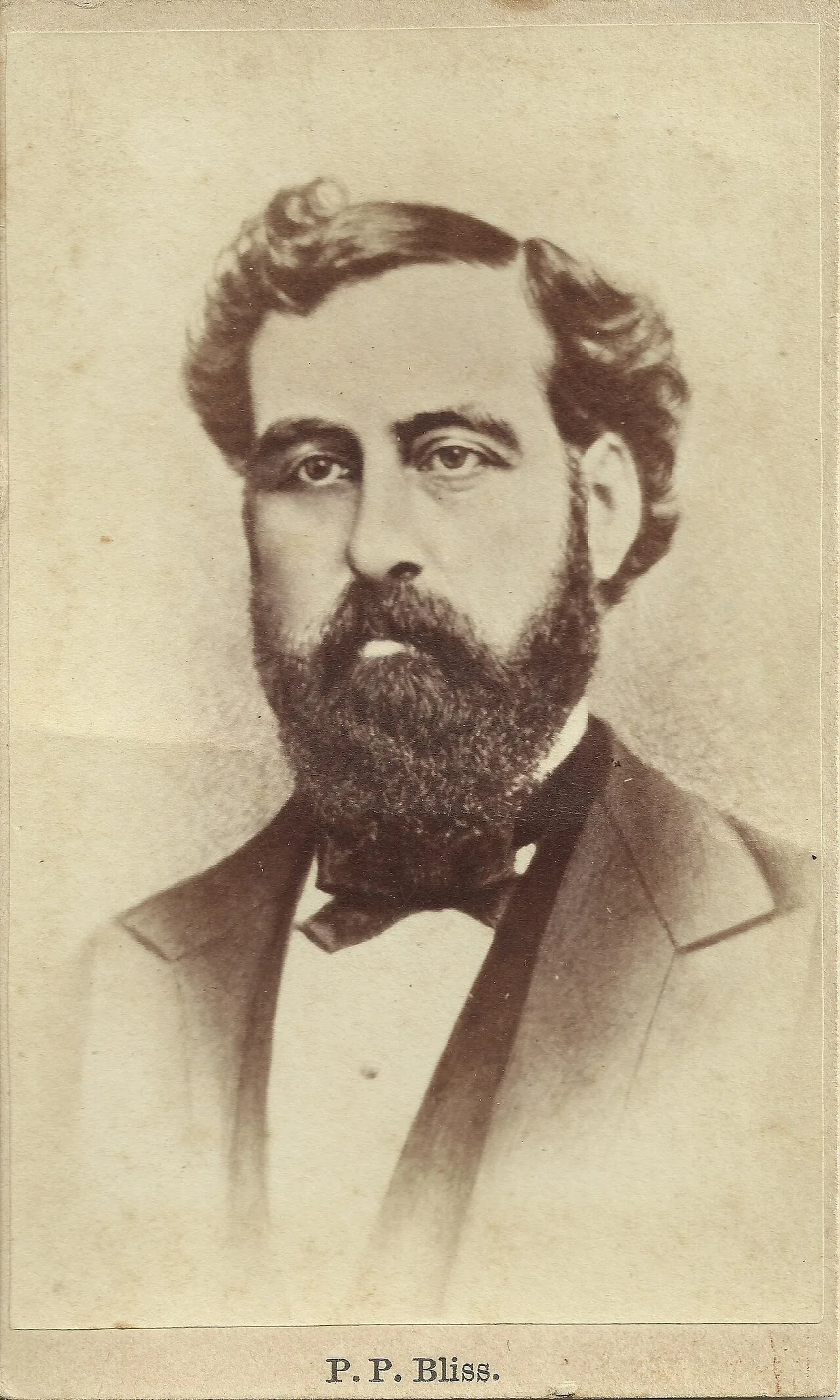 Porträt von Philip P. Bliss (1838–1876) – Gedenkseite