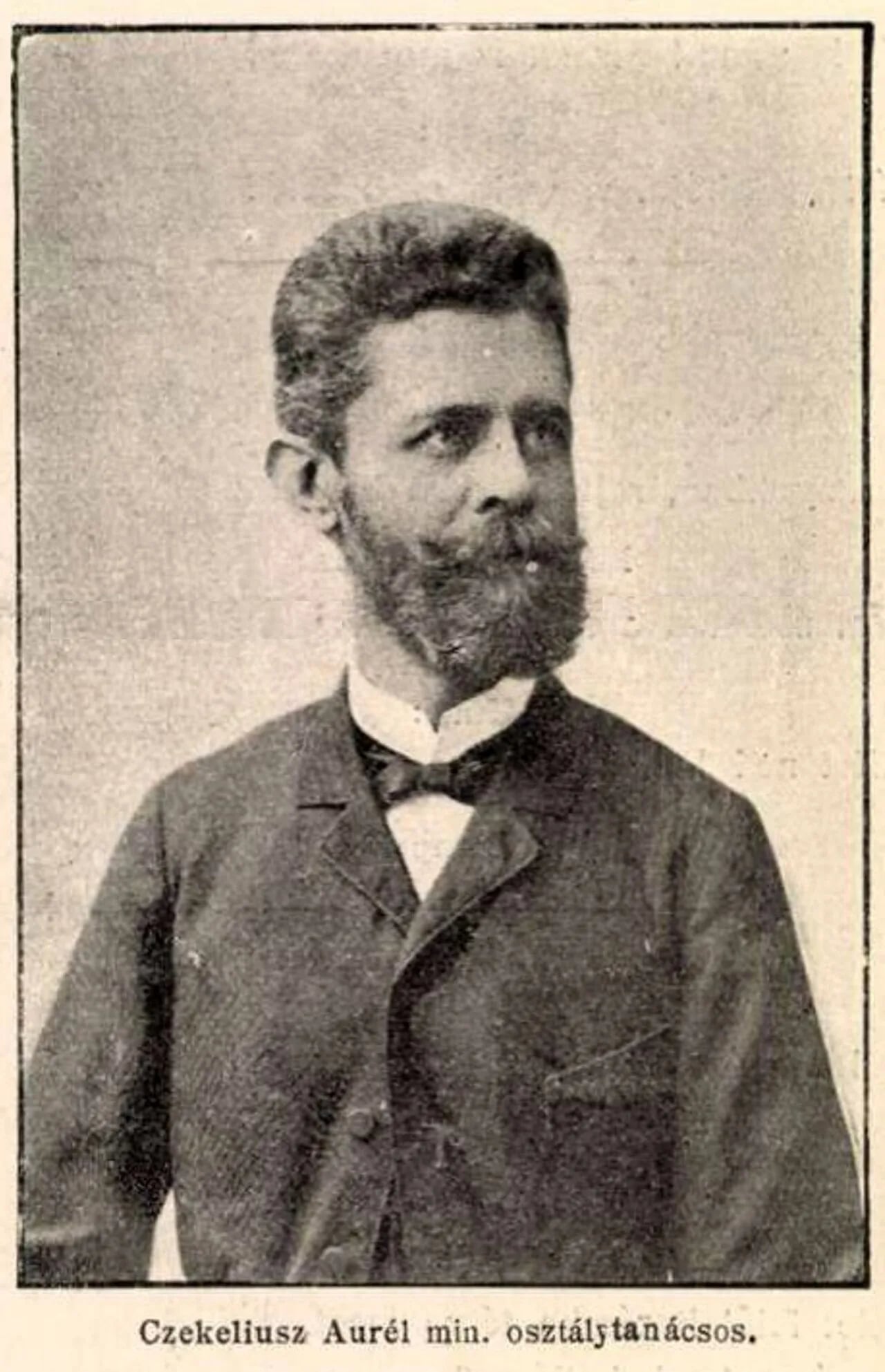 Portrait of Aurél Czekelius (1844–1927) – memorial page