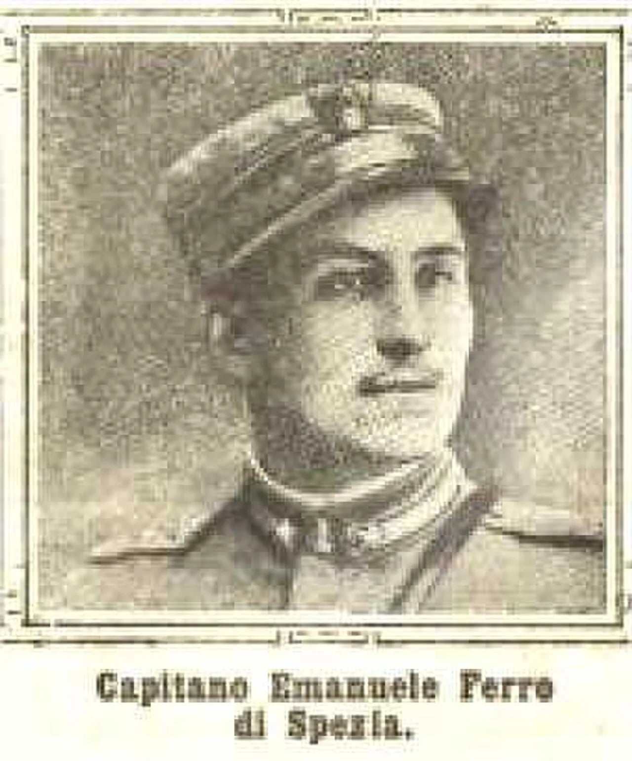 Portrait of Emanuele Ferro (1886–1915) – memorial page