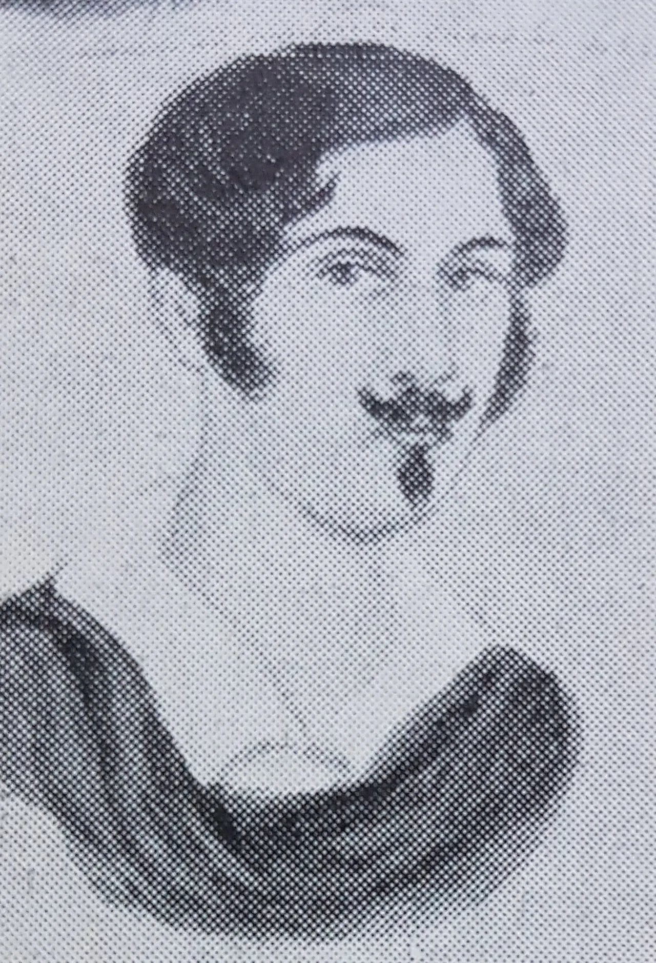 Porträt von Mathias Moberg (1798–1871) – Gedenkseite