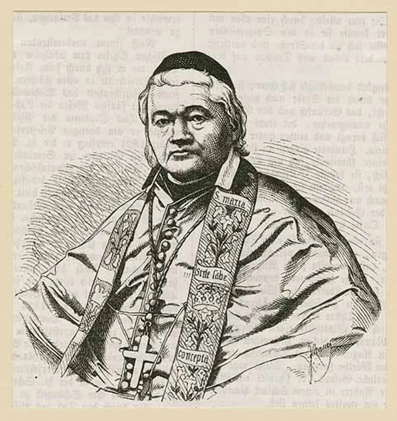 Porträt von Wilhelm Arnoldi (1798–1864) – Gedenkseite