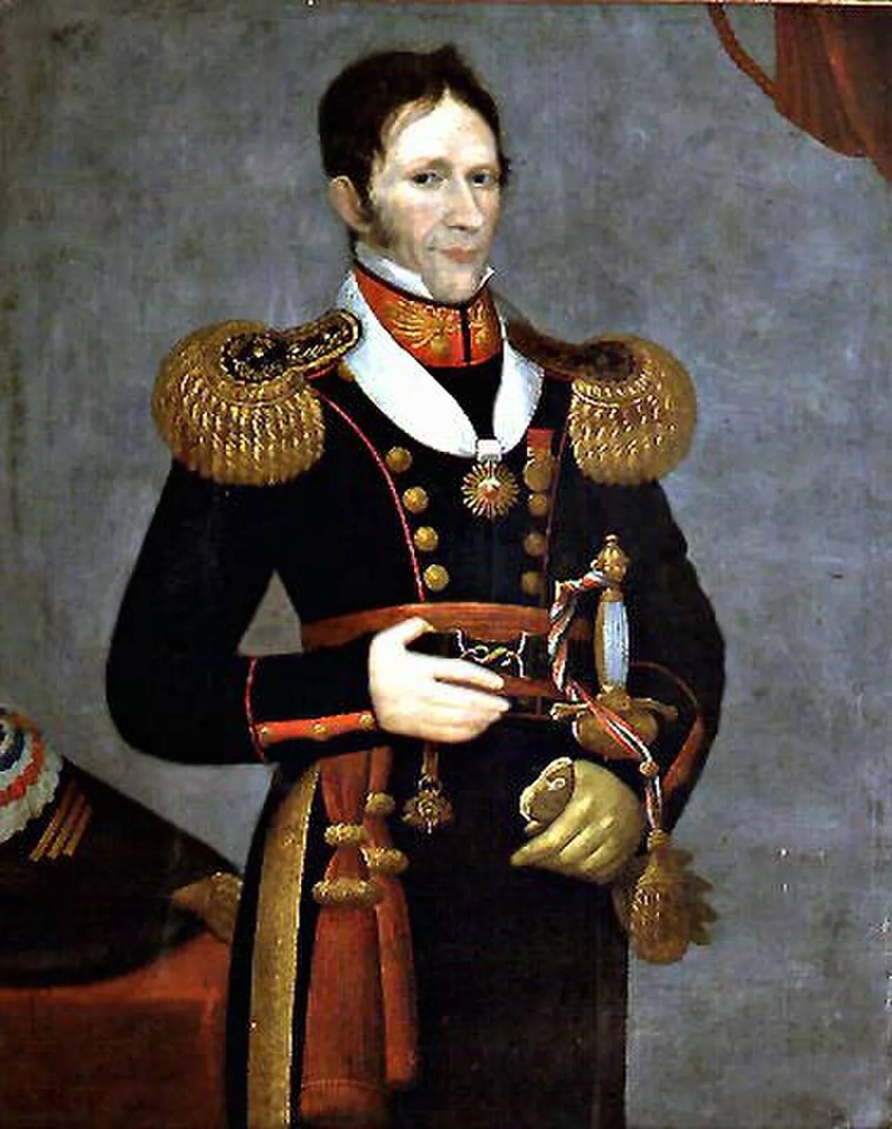 Portrait of José María de la Cruz (1799–1875) – memorial page