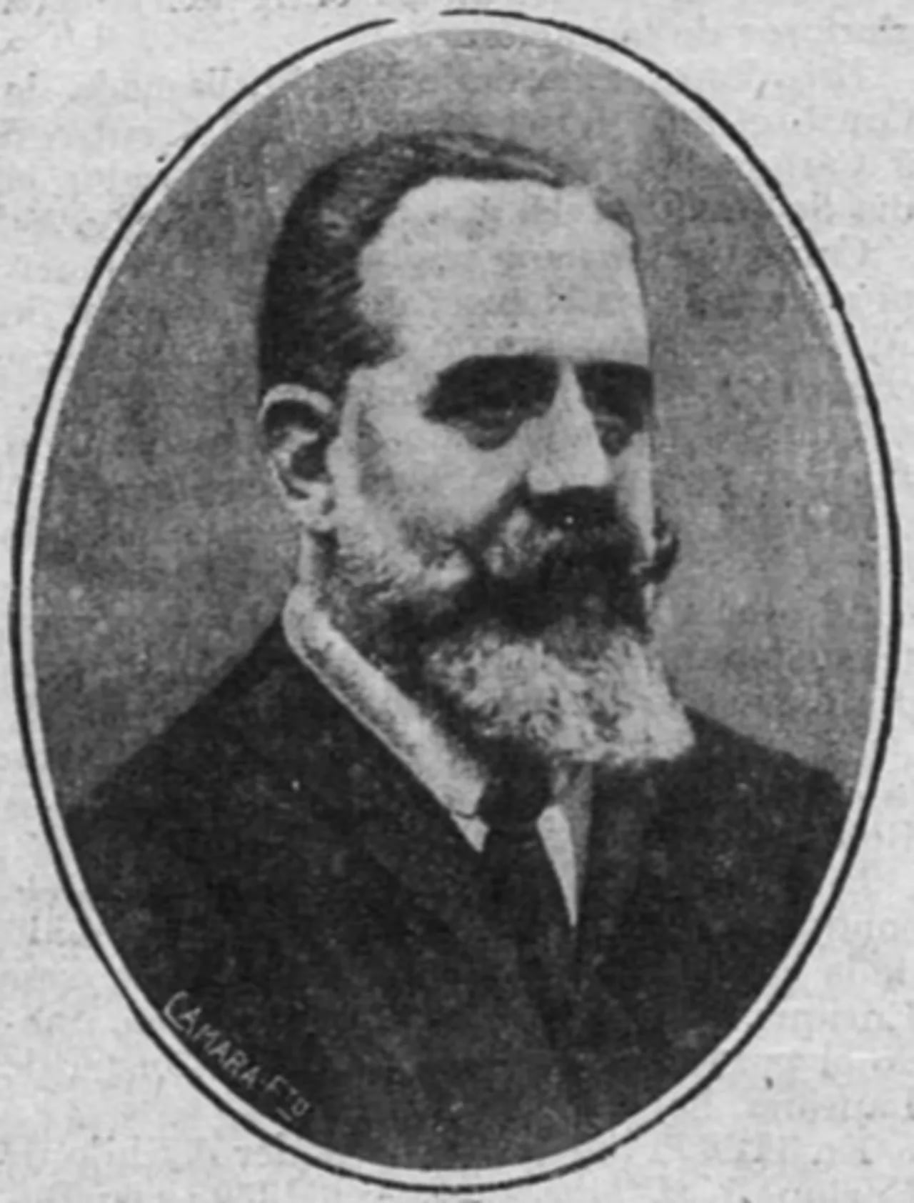 Porträt von Jose Elola y Gutierrez (1859–1933) – Gedenkseite