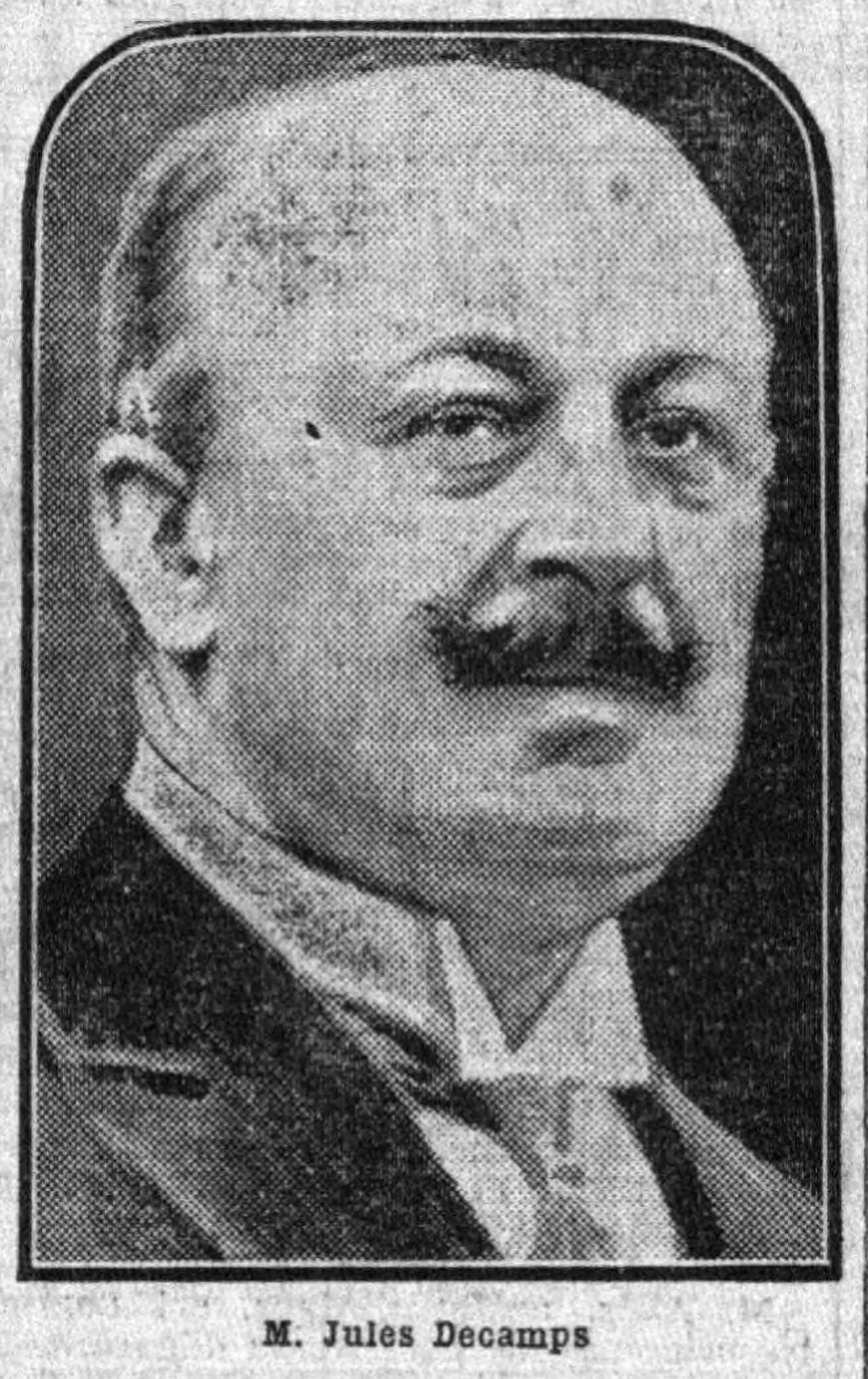 Porträt von Jules Decamps (1877–1926) – Gedenkseite