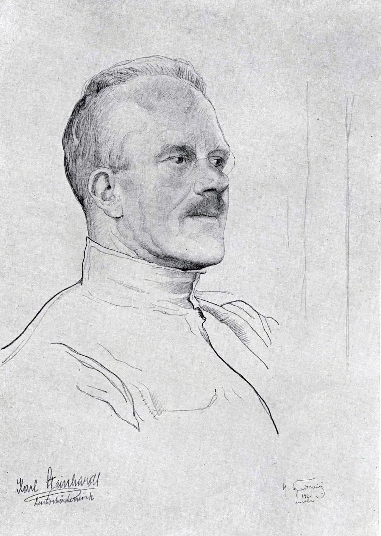 Porträt von Karl Steinhardt (1875–1963) – Gedenkseite