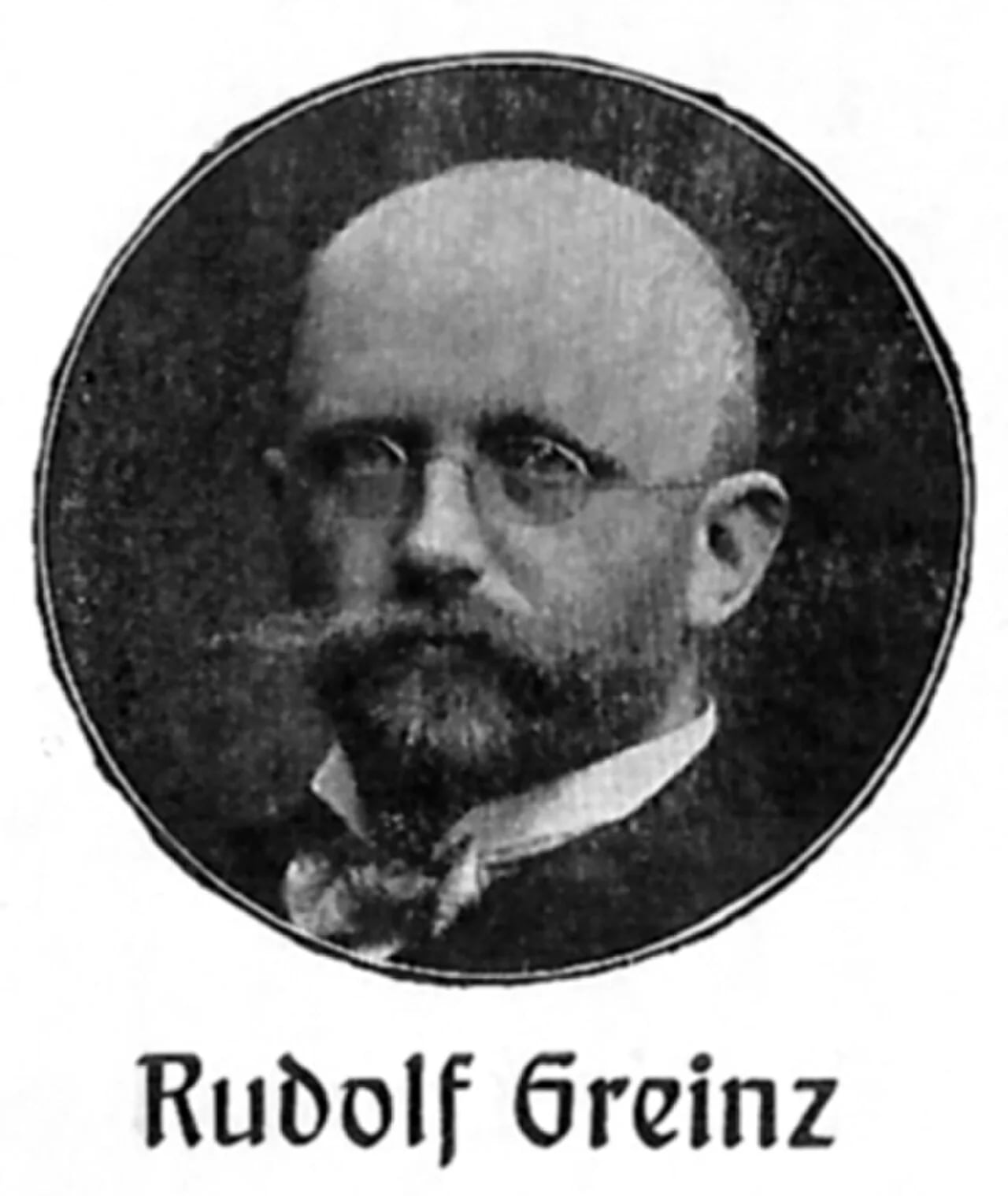 Porträt von Rudolf Greinz (1866–1942) – Gedenkseite