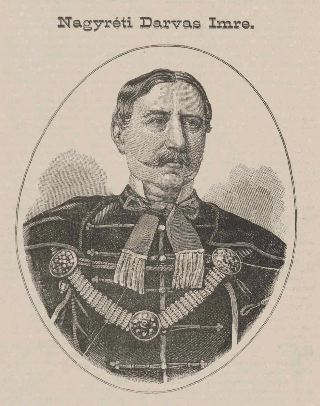 Portrait of Imre Darvas (1822–1901) – memorial page