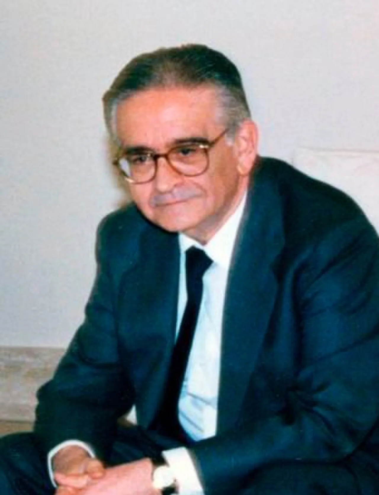Portrait of Luis Ángel Rojo (1934–2011) – memorial page
