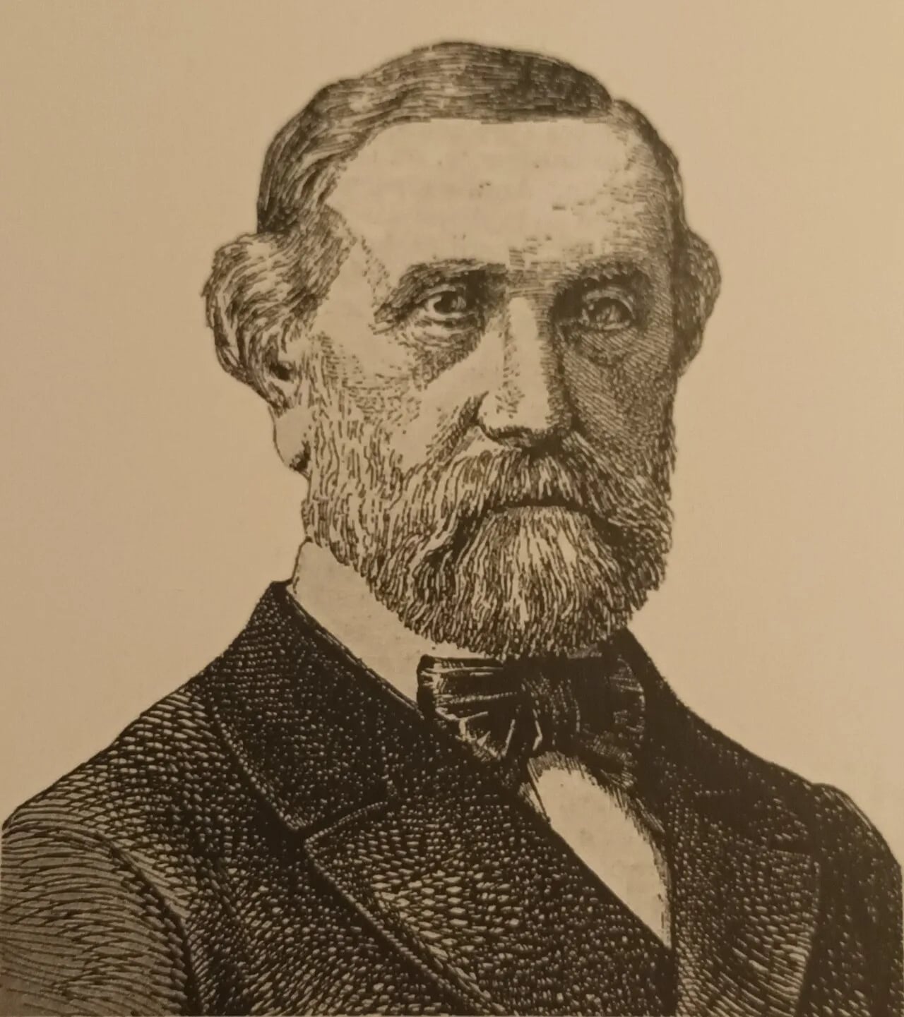Porträt von Alexandre de Salies (1815–1883) – Gedenkseite